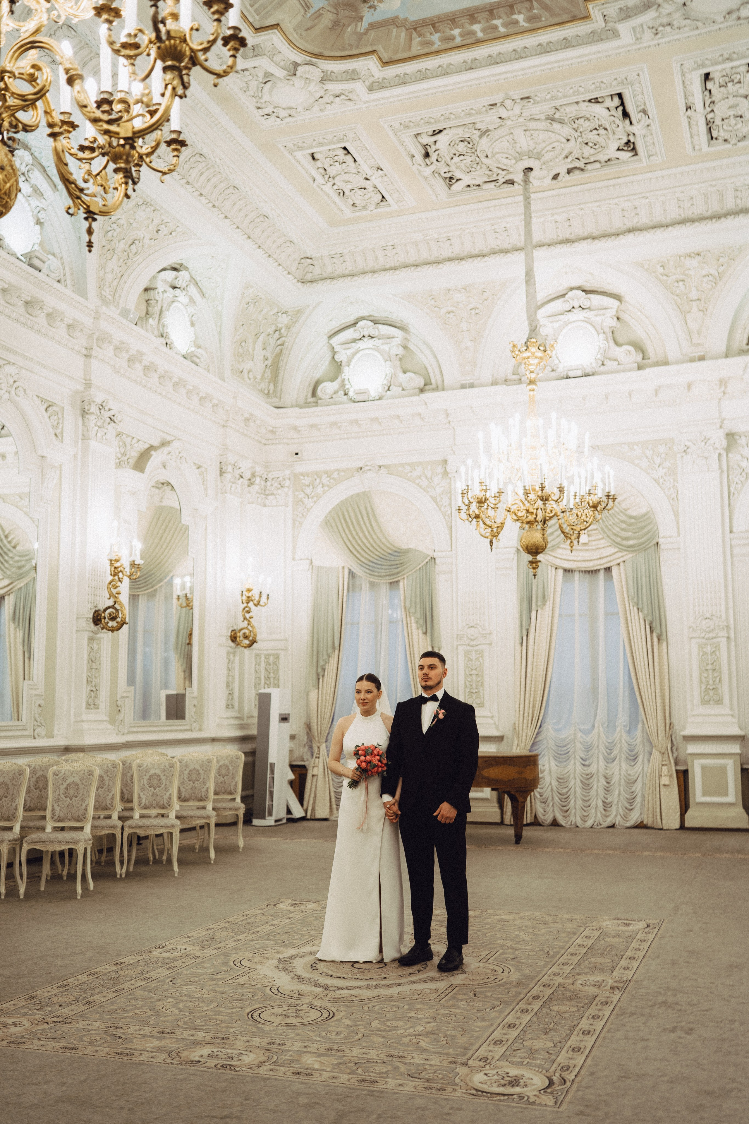 СВАДЕБНАЯ СЬЕМКА В ПЕВОМ ДВОРЦЕ БРАКОСОЧЕТАНИЯ. Профессиональный фотограф, Санкт-Петербург — Виктория Богомолова