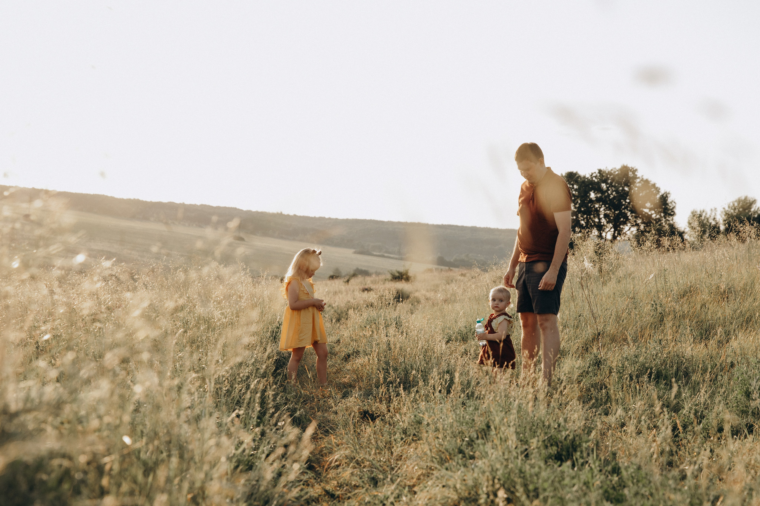 Папа и дочки. Семейный фотограф документалист в Пензе Лопатинская Татья