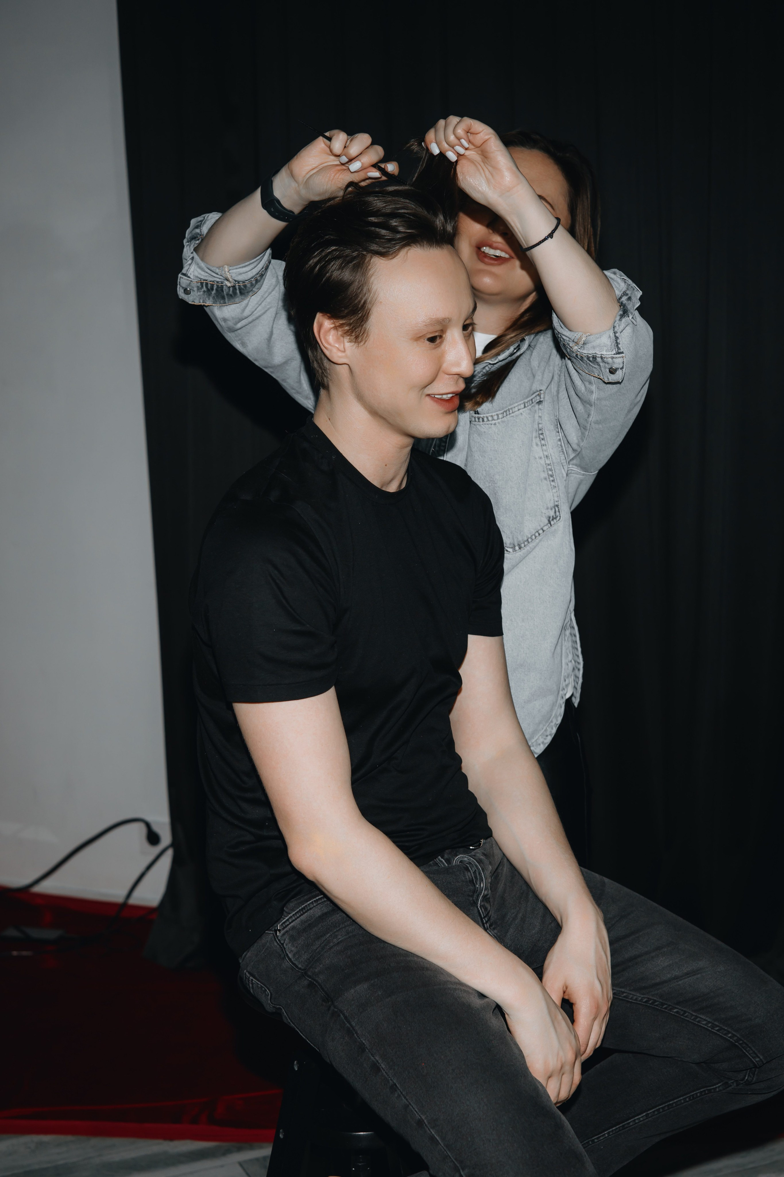 Backstage для журнала «Караван историй» с Юлией Куварзиной. Фотограф в Москве и Санкт-Петербурге Дарина