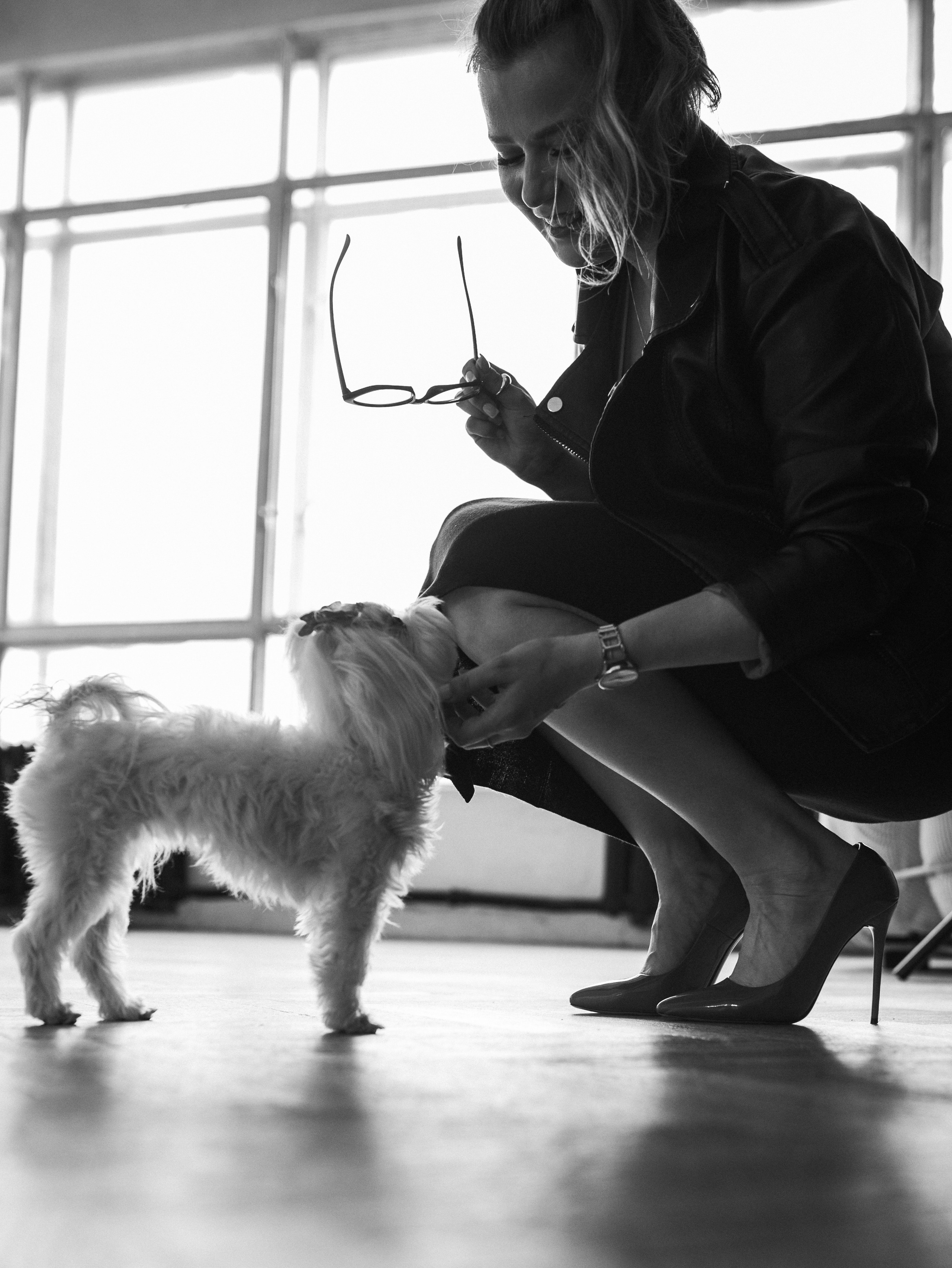 Мира и Таня. Фотограф-анималист в Москве Кириллова Татьяна