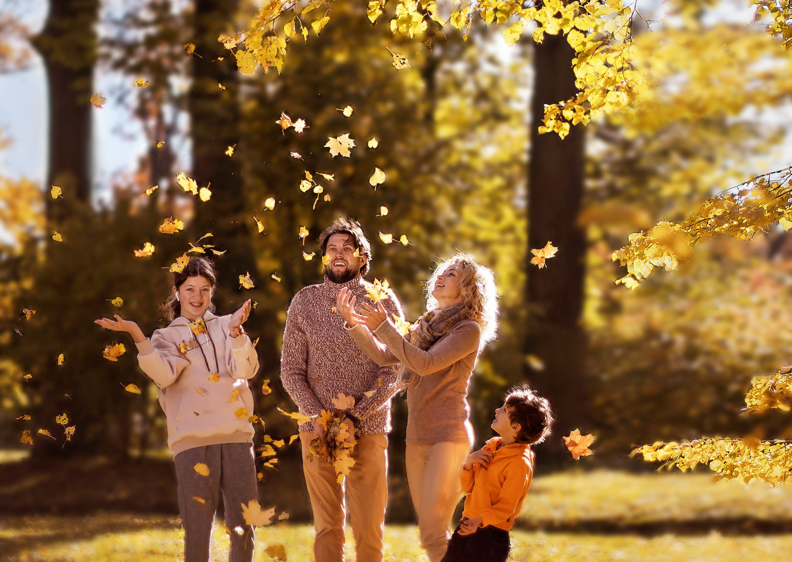 СЕМЬЯ. Фотограф из Санкт-Петербурга Ильинская Ксения