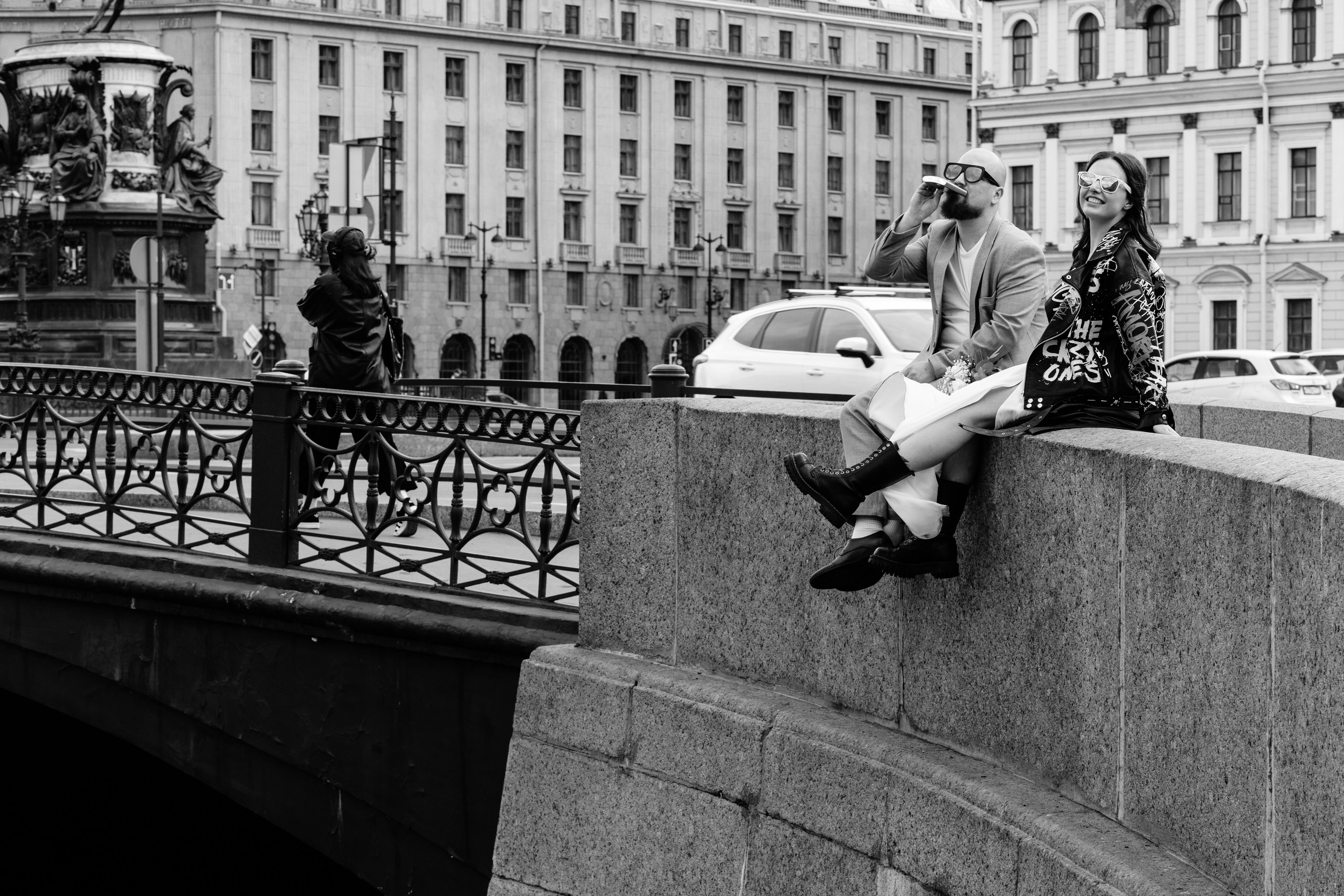 Два образа на этих снимках. Свадебный фотограф СПБ