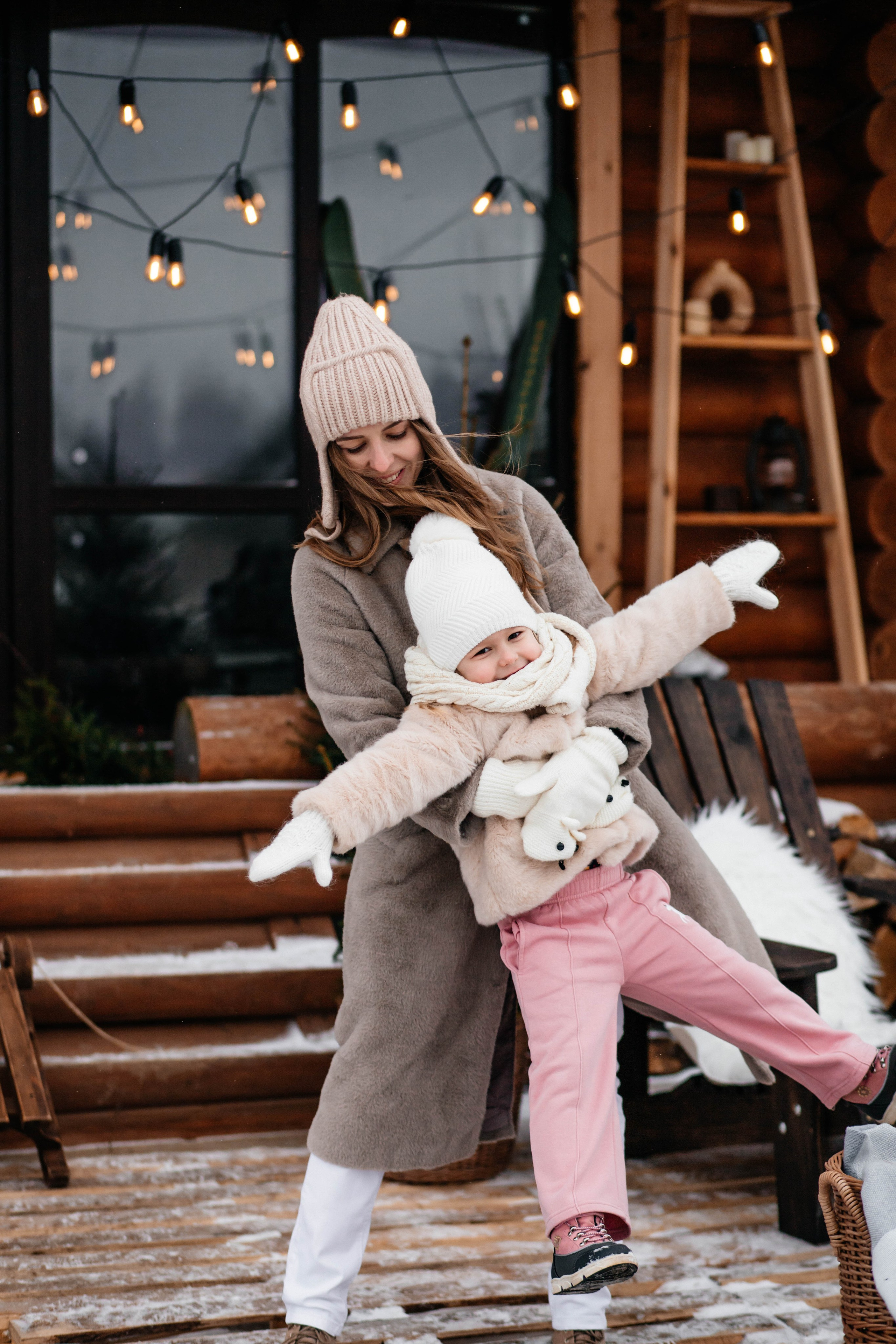 Зимнее мама+доча. Свадебный и семейный фотограф Витебск