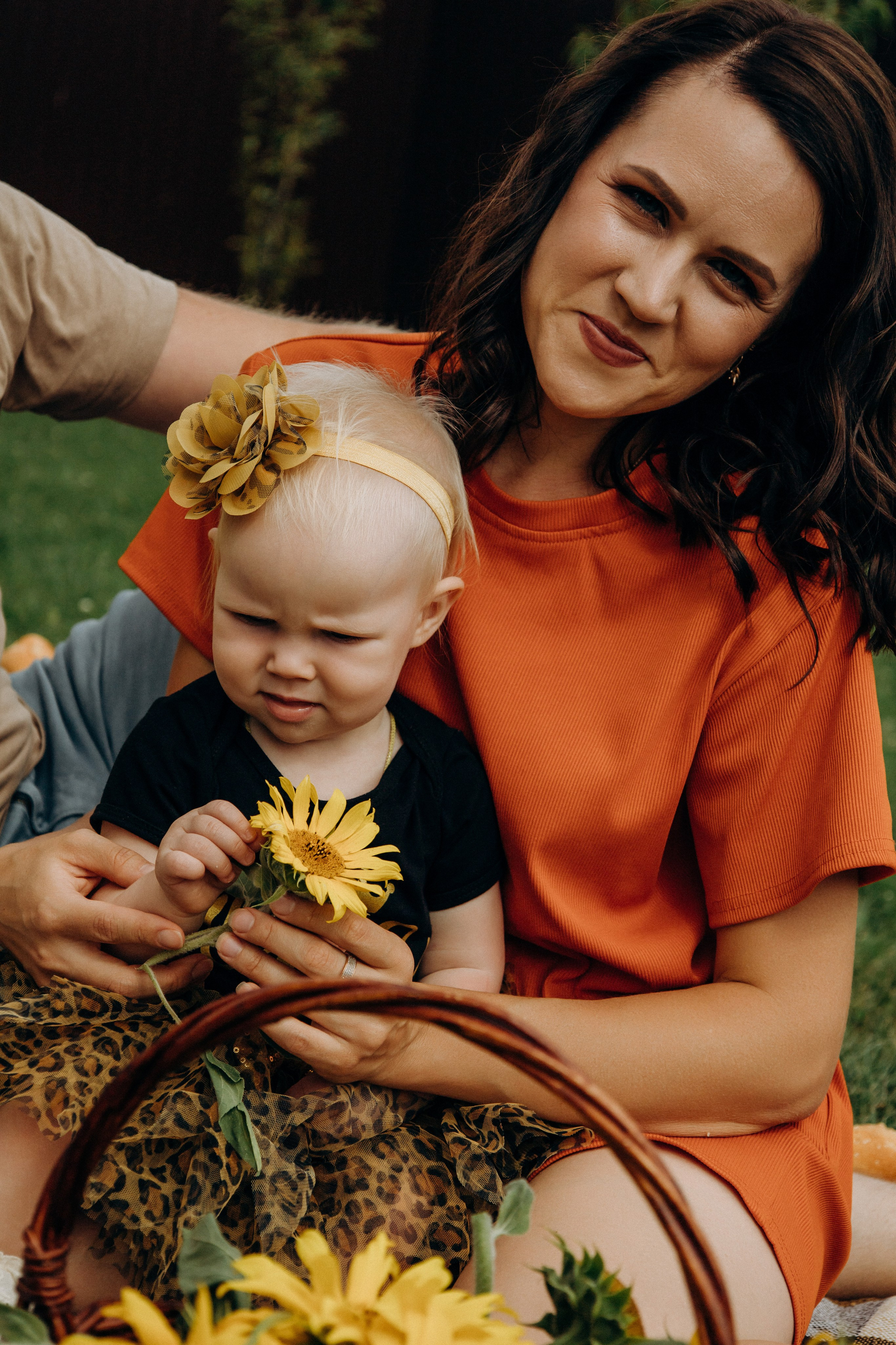 Хрустящие батоны и крошка Милана. Портретный и семейный фотограф в Воронеже Ксения Ремизова