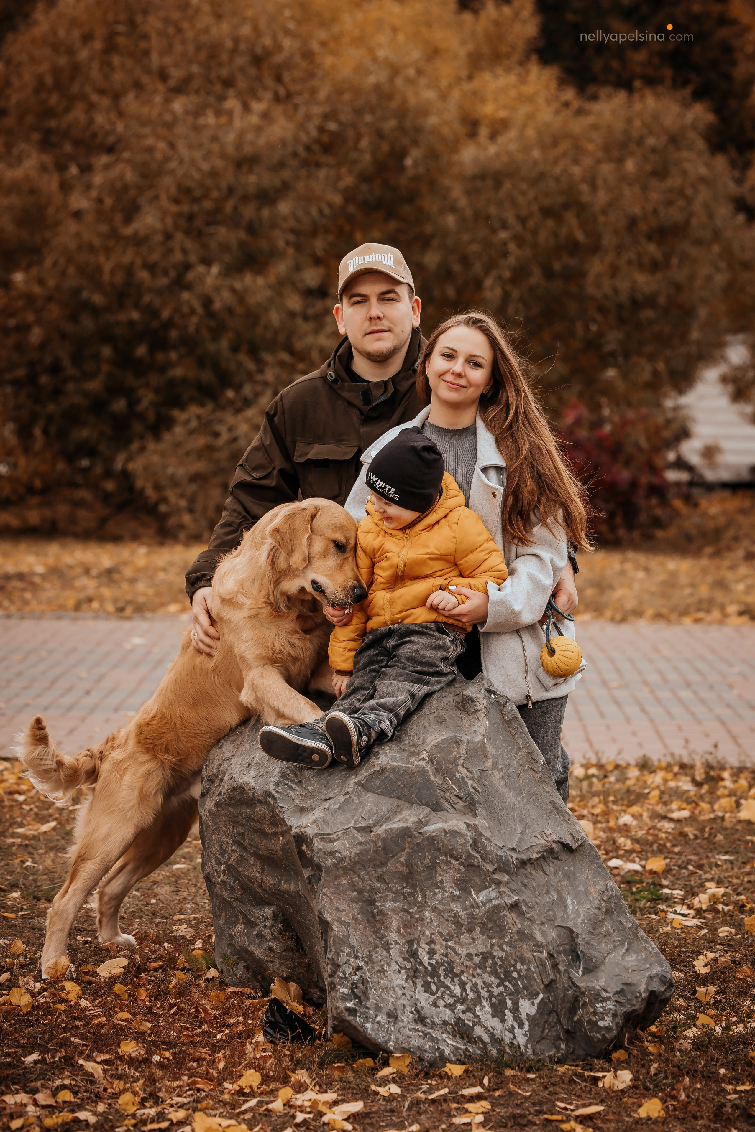 Настя, Дима, Олег и Арчи. Фотограф Нелли Самойлова