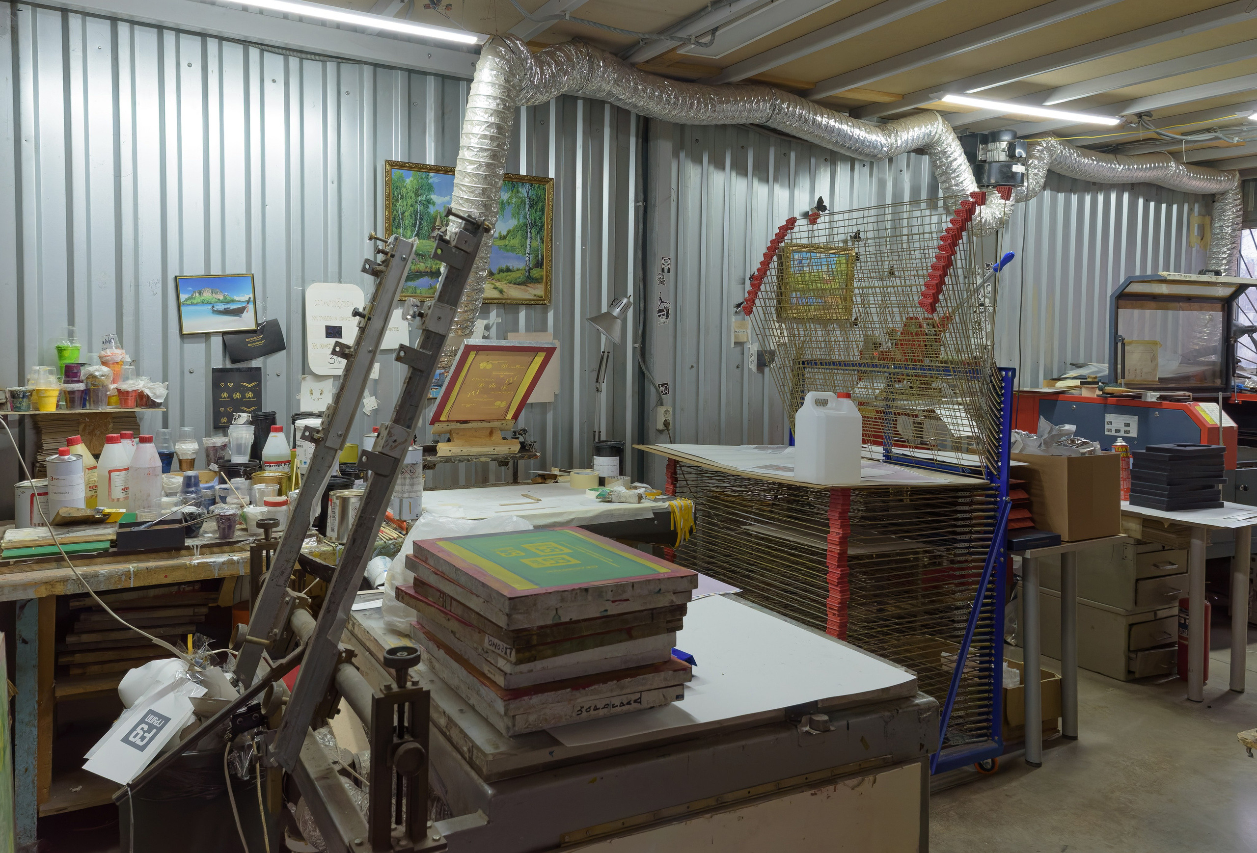 Производственные цеха компании «Маркетри». Fotolux