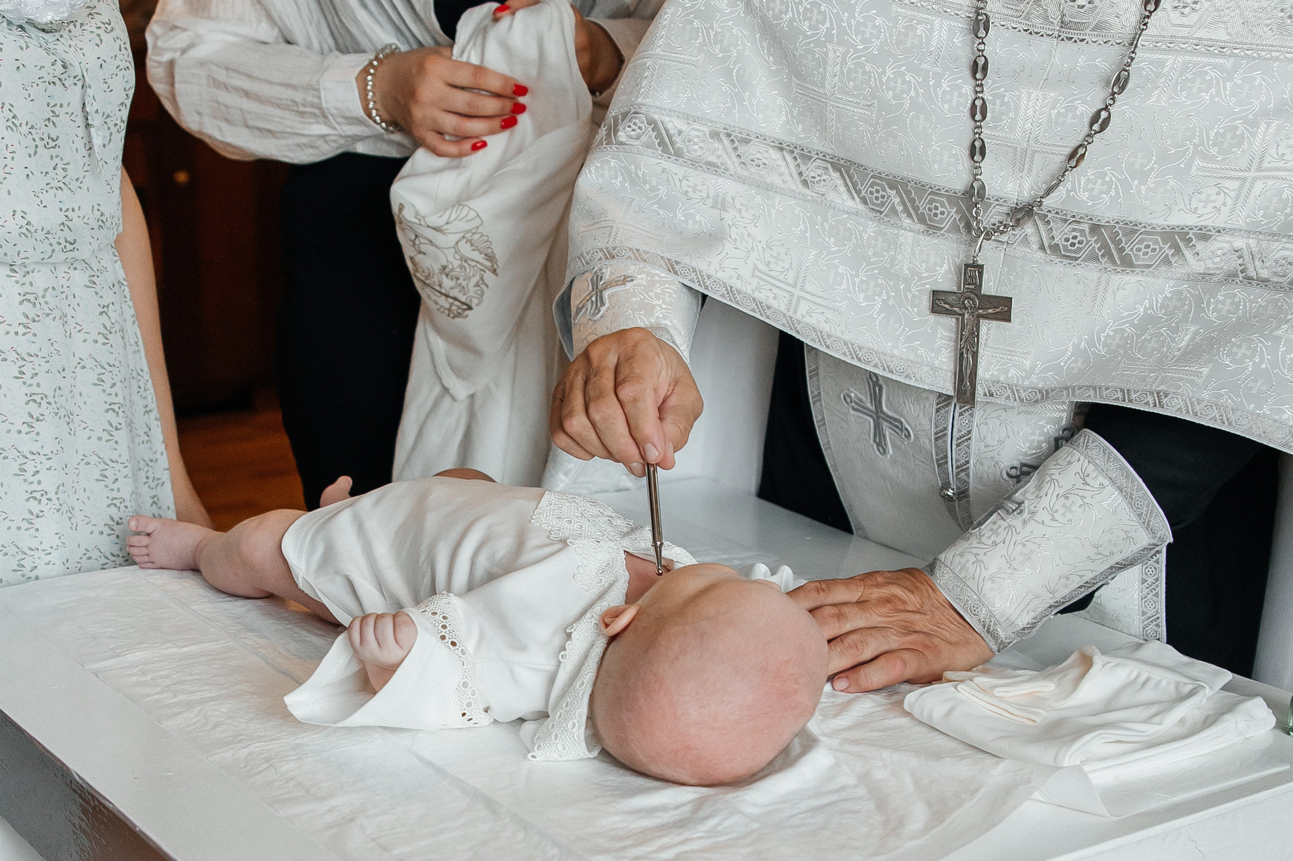 Таинство Крещения Ивана. Храм в честь иконы Божией Матери «Всех скорбящих Радость». Семейный фотограф в Рязани и Рязанской области