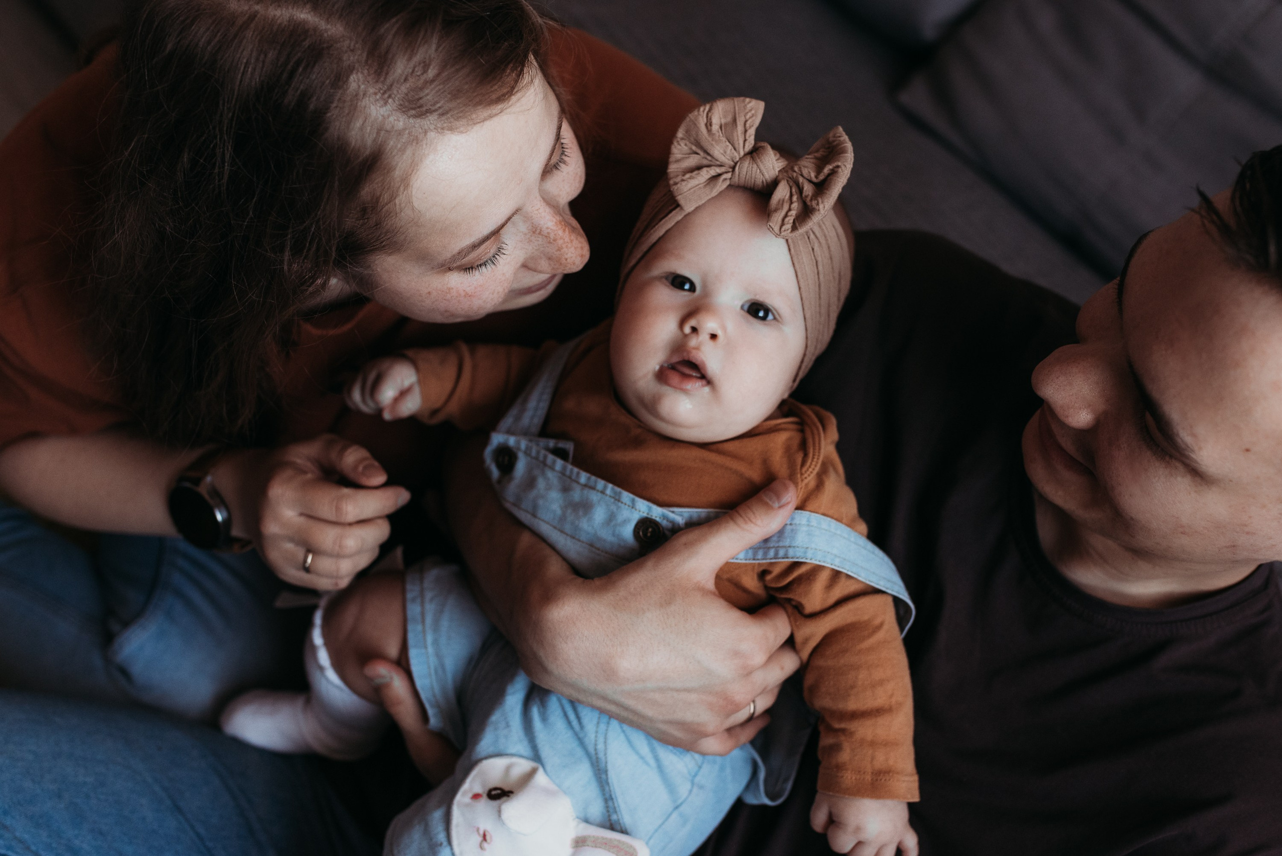 Даша, Коля и София. Семейный и детский фотограф в Новосибирске и Краснообске — Анна Ким