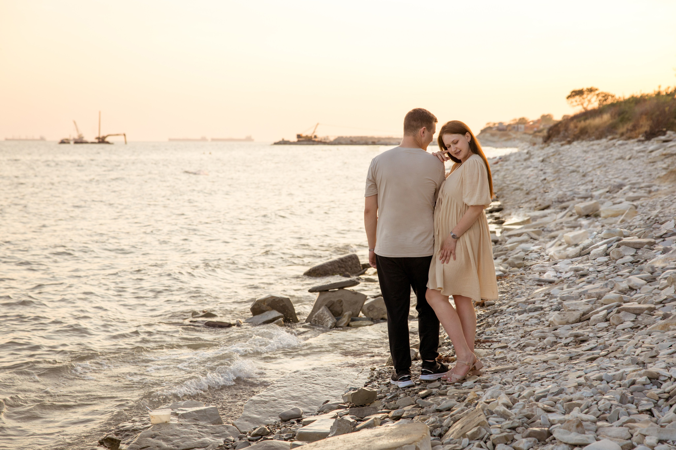 Женя и Настя в ожидании. 2024. Семейный и свадебный фотограф в Геленджике Михаил Шматов