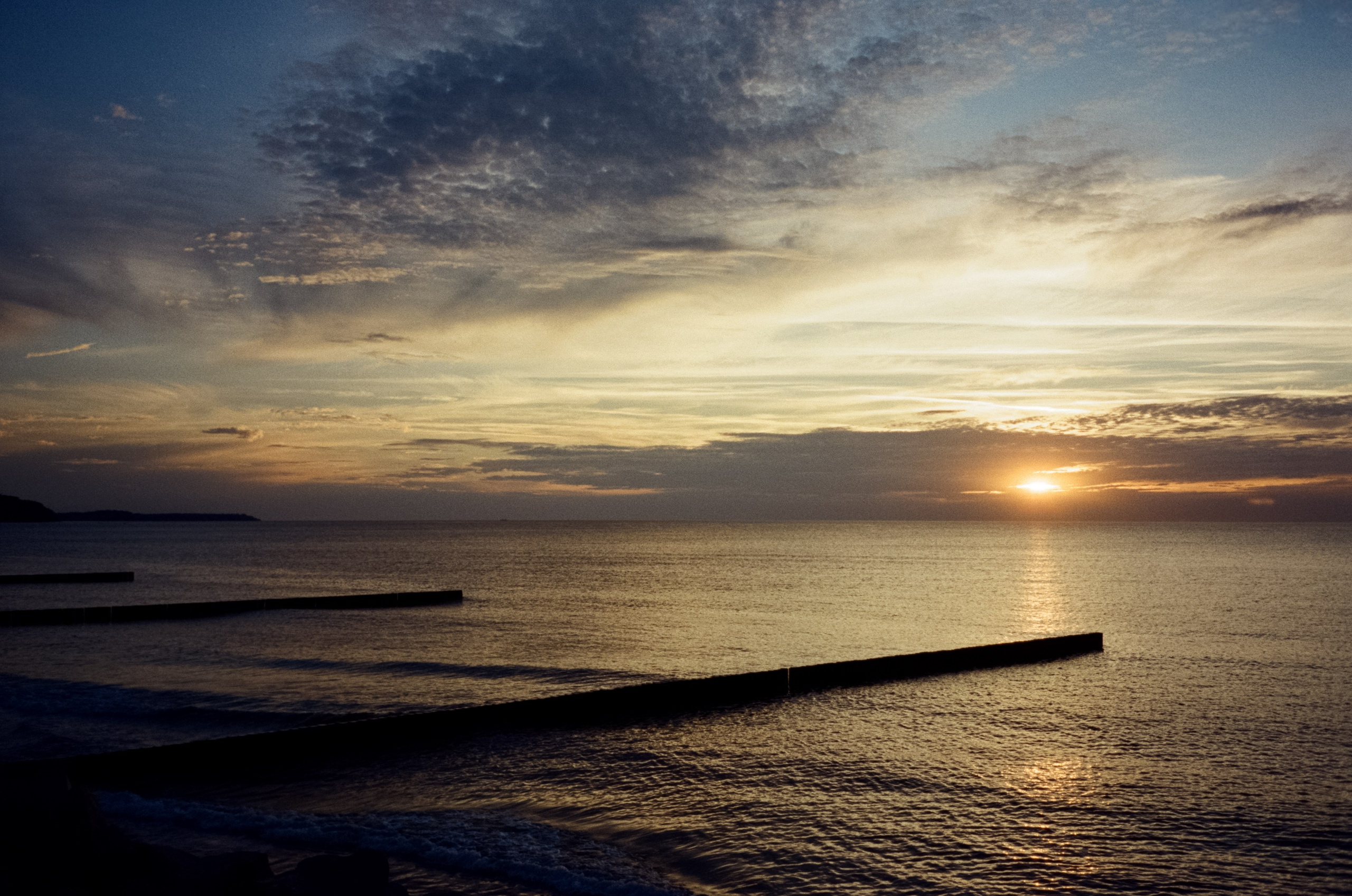 Пляж Малиновка в Зеленоградске и закат в Светлогорске. Фотограф-документалист Мария Осокина
