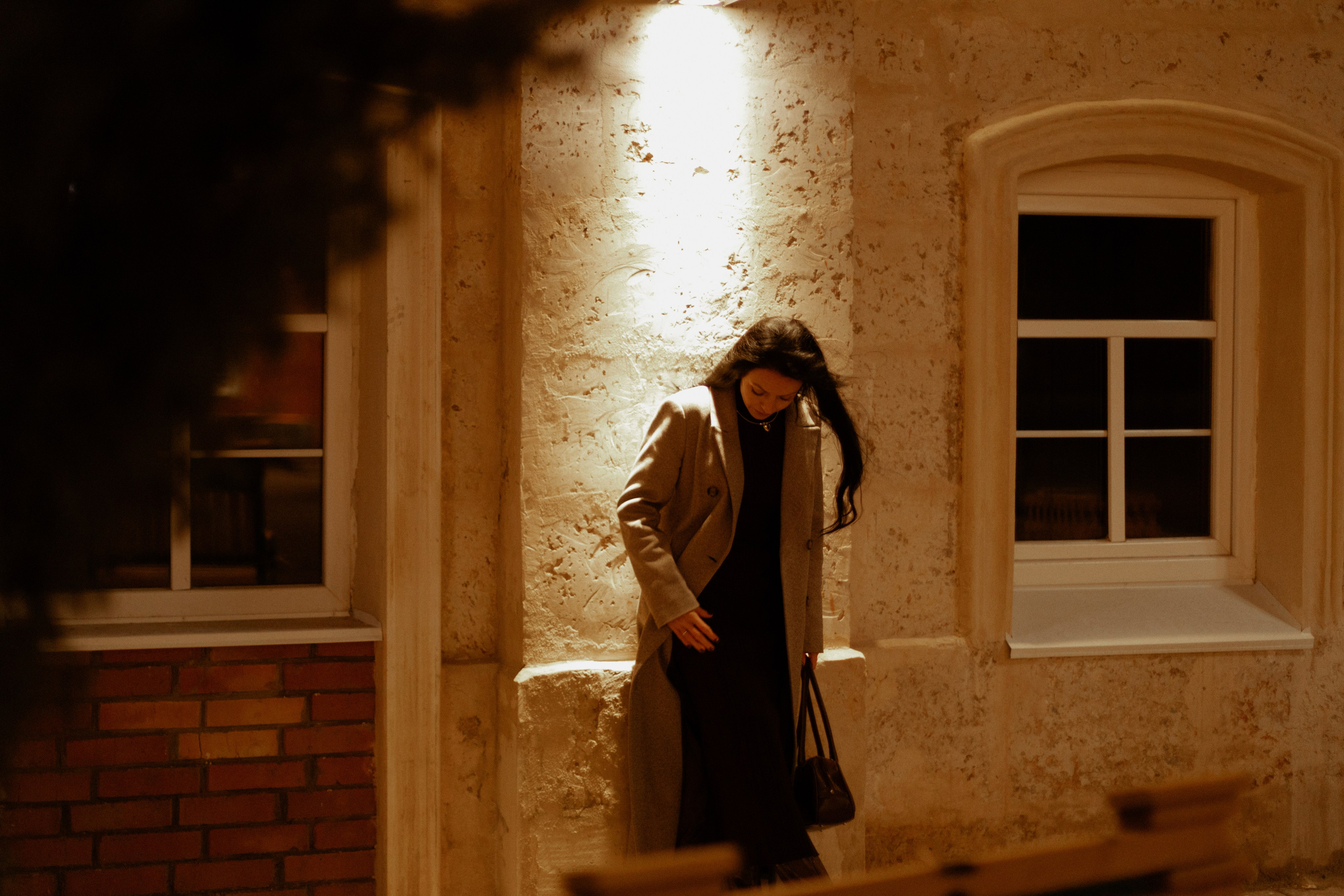 Светлана. Прогулка по ночному городу. Фотограф Мария Щеголькова. Чувственный женский портрет