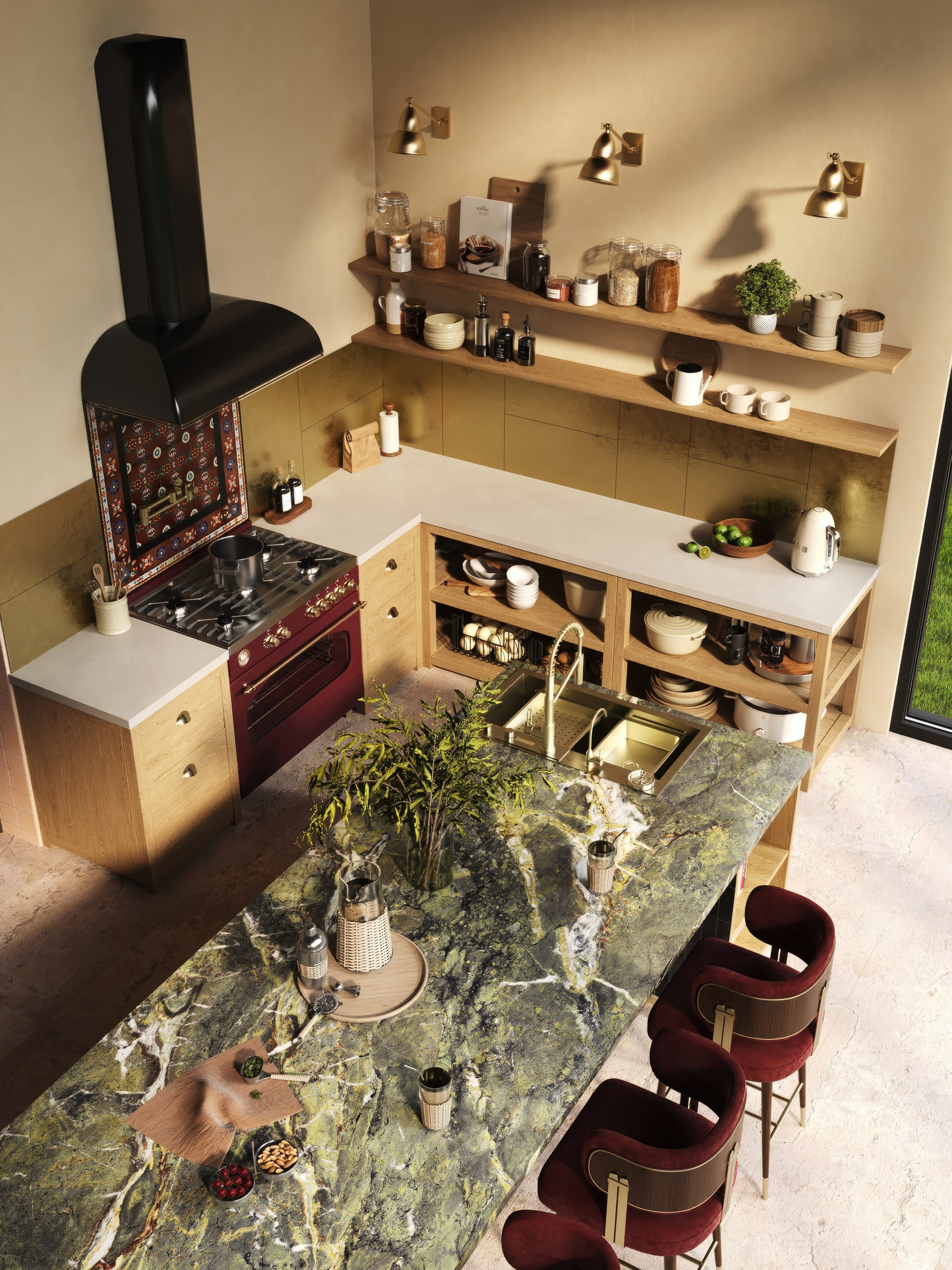 Вкус жизни: кухня для фудблогера в загородном доме. Дизайнер интерьера в Москве Ирина Собыленская