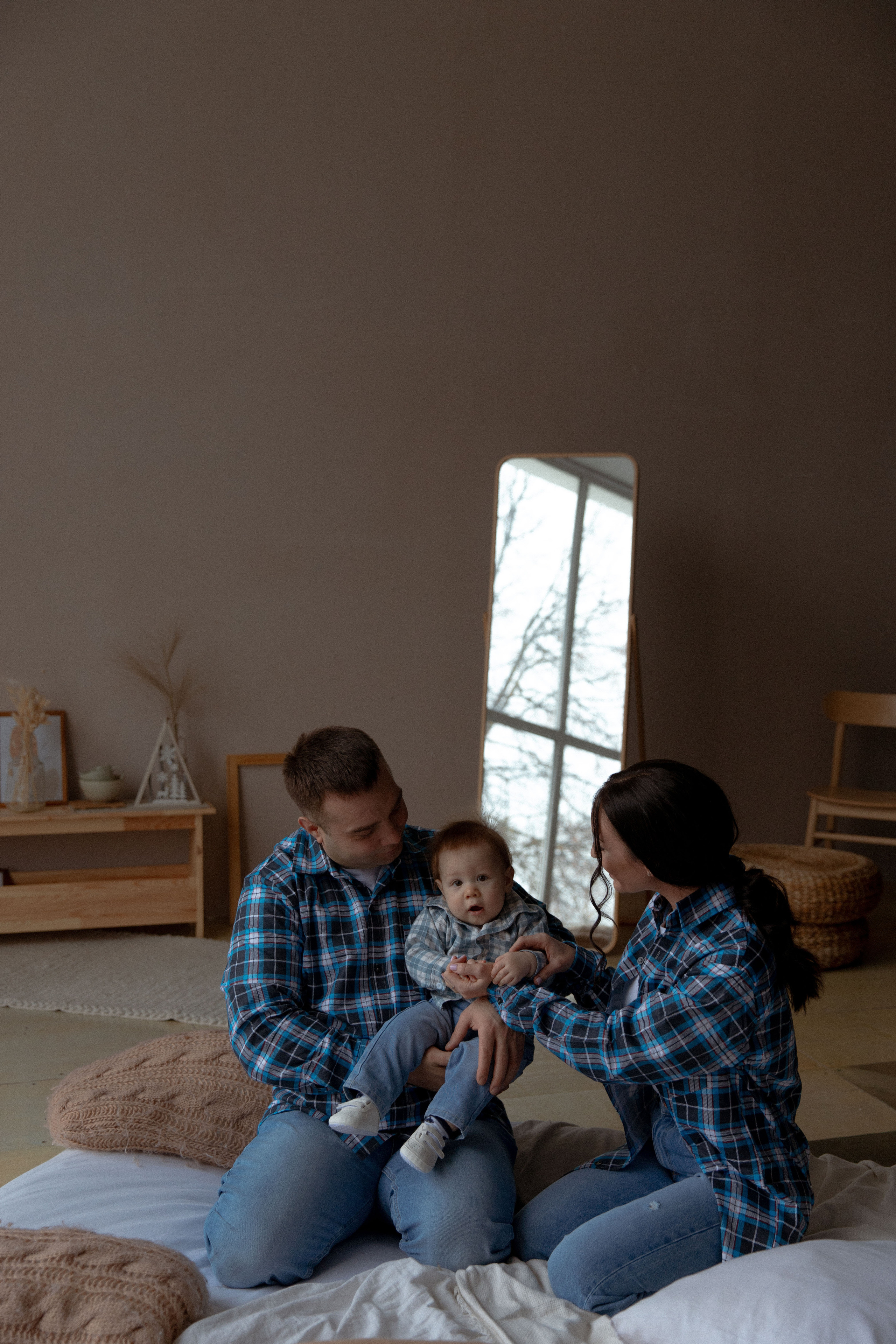 Новый год в студии. Свадебный и семейный фотограф Ксения Маллер