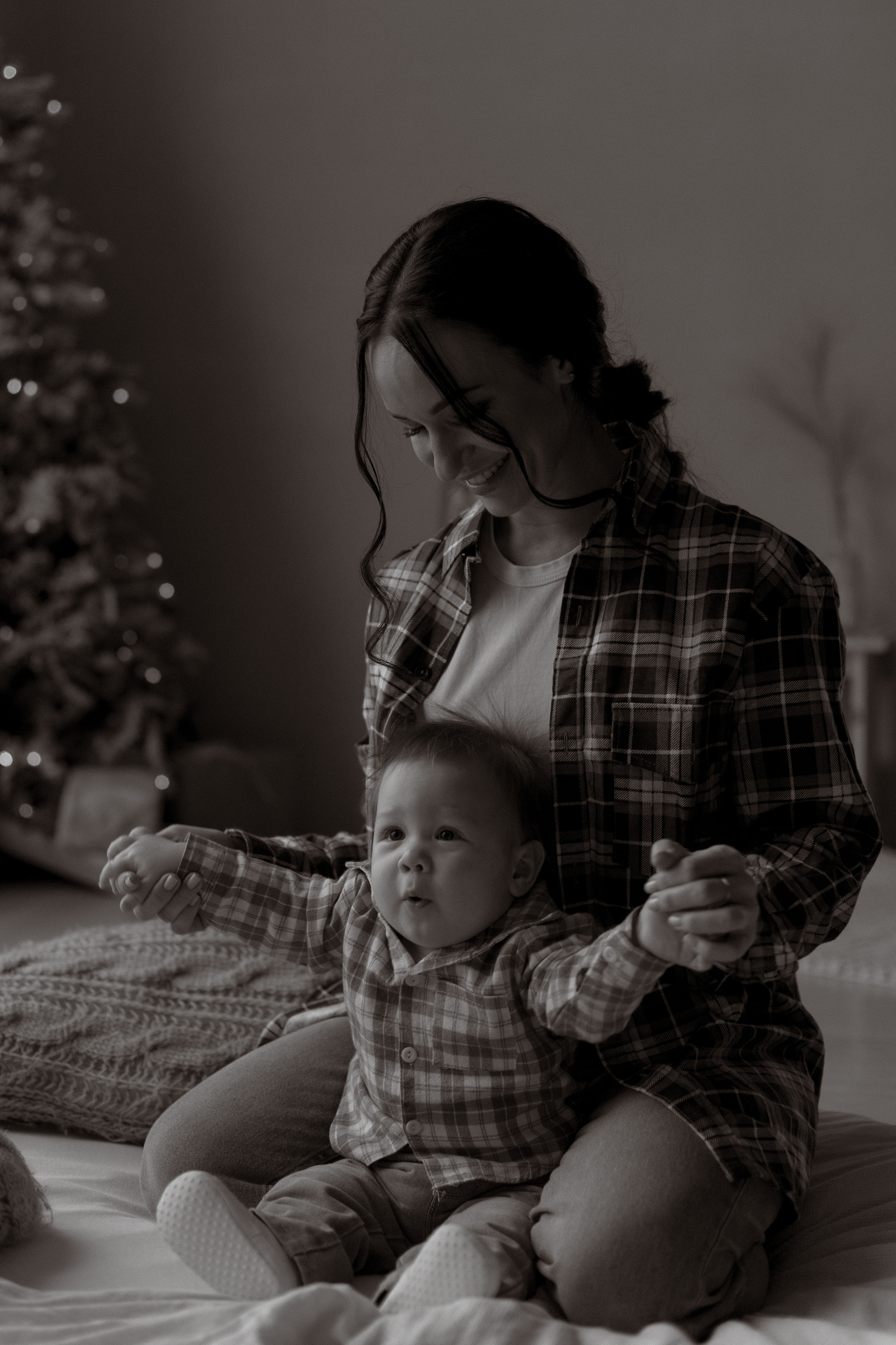 Новый год в студии. Свадебный и семейный фотограф Ксения Маллер