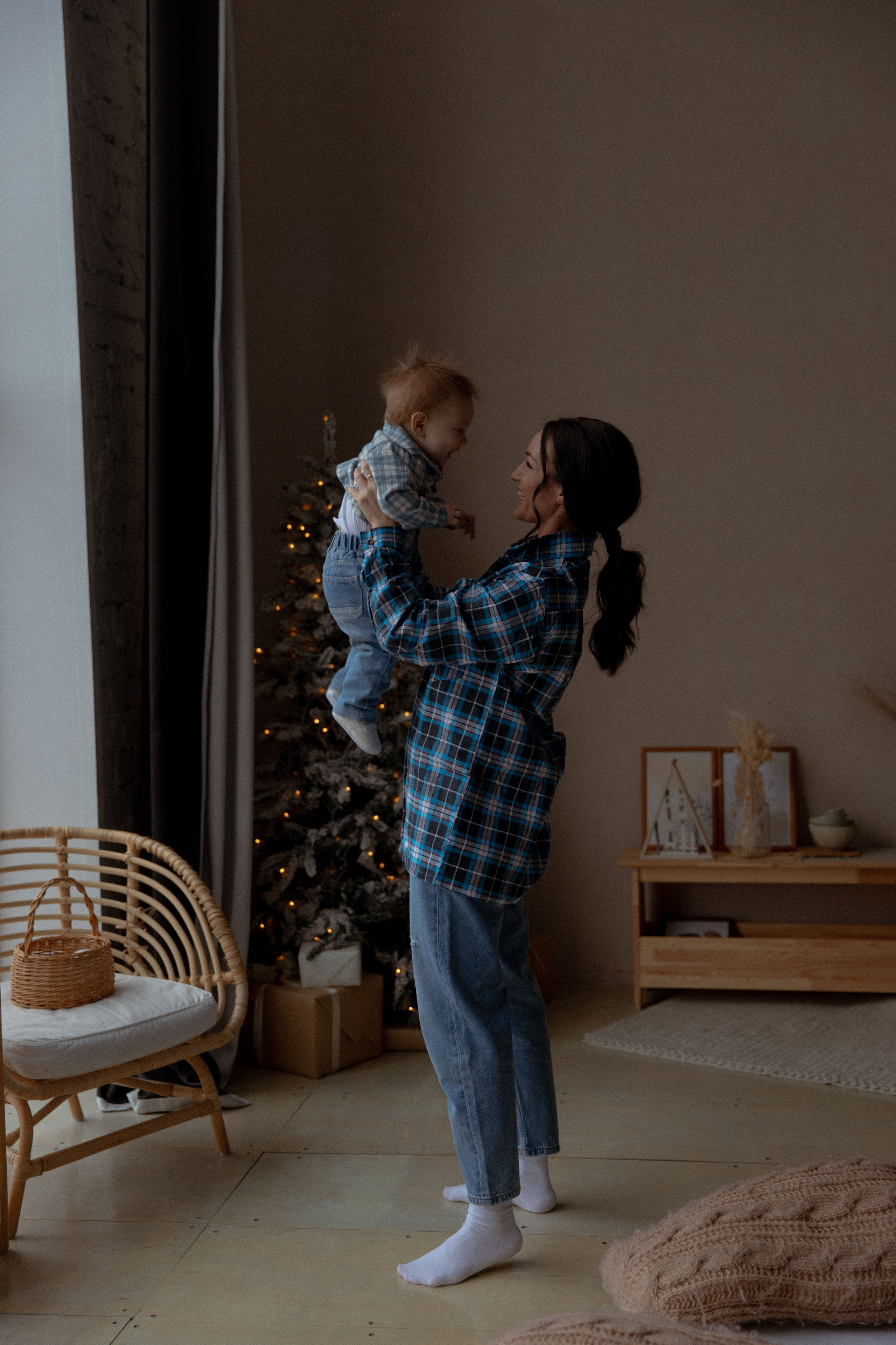 Новый год в студии. Свадебный и семейный фотограф Ксения Маллер