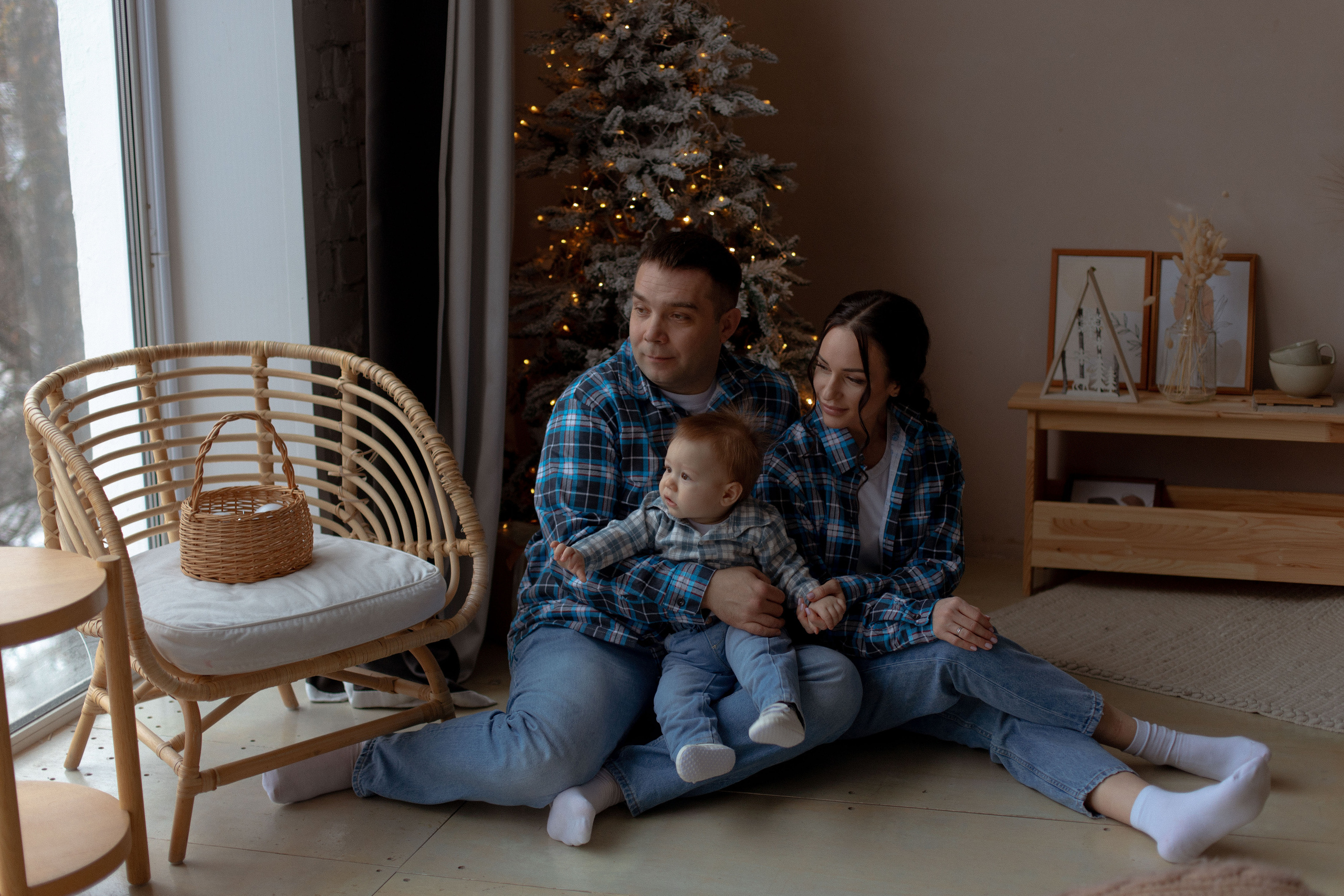 Новый год в студии. Свадебный и семейный фотограф Ксения Маллер
