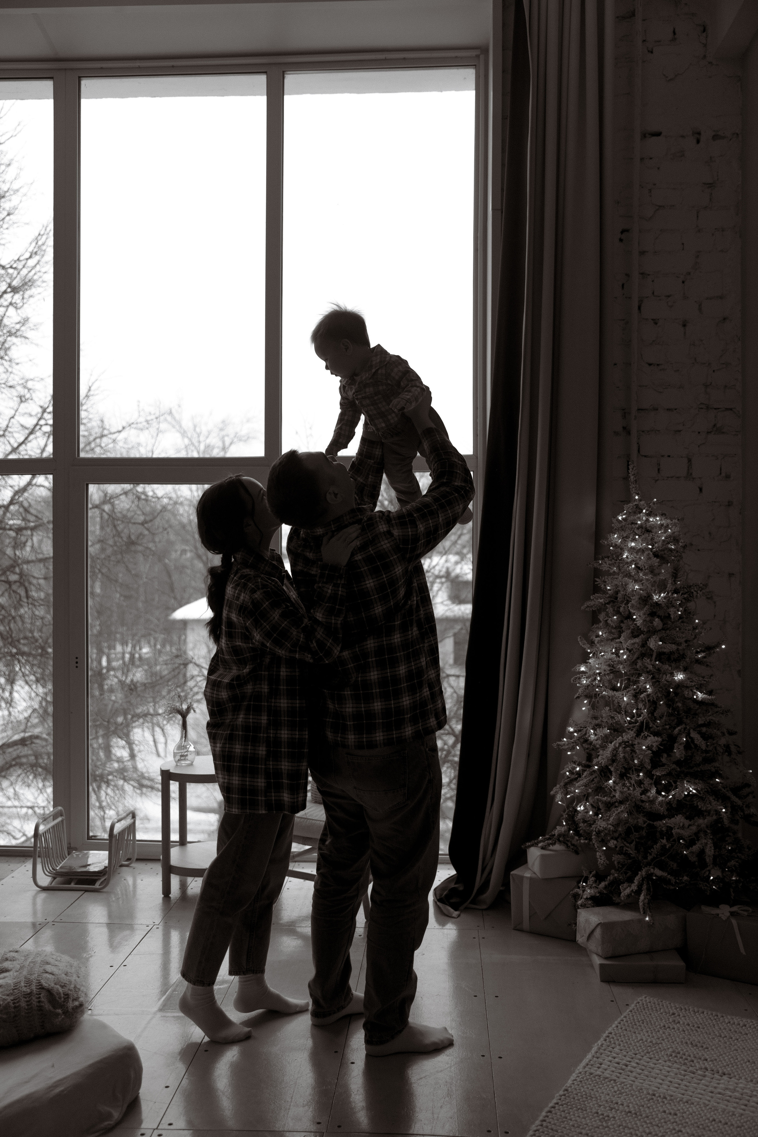 Новый год в студии. Свадебный и семейный фотограф Ксения Маллер