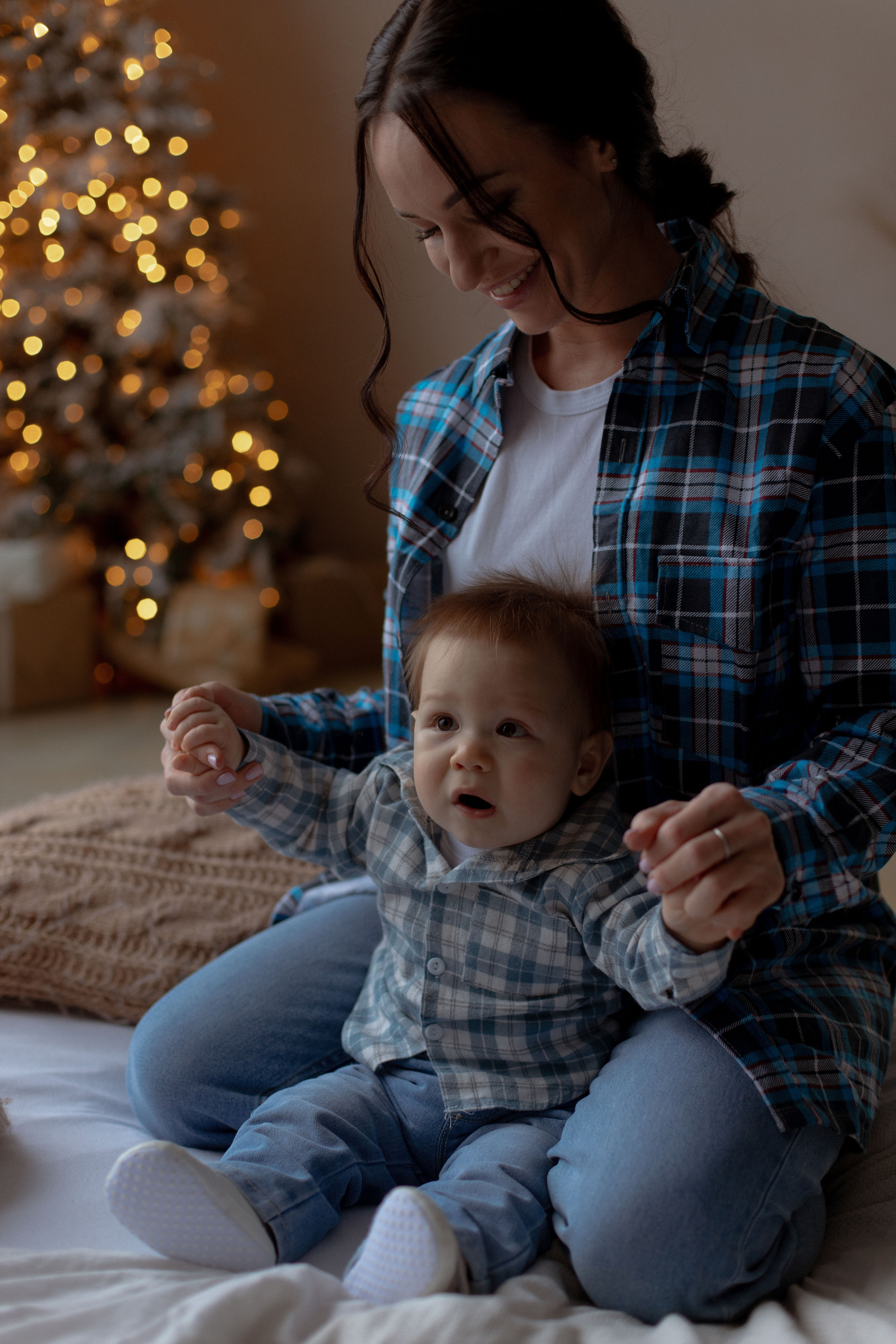 Новый год в студии. Свадебный и семейный фотограф Ксения Маллер
