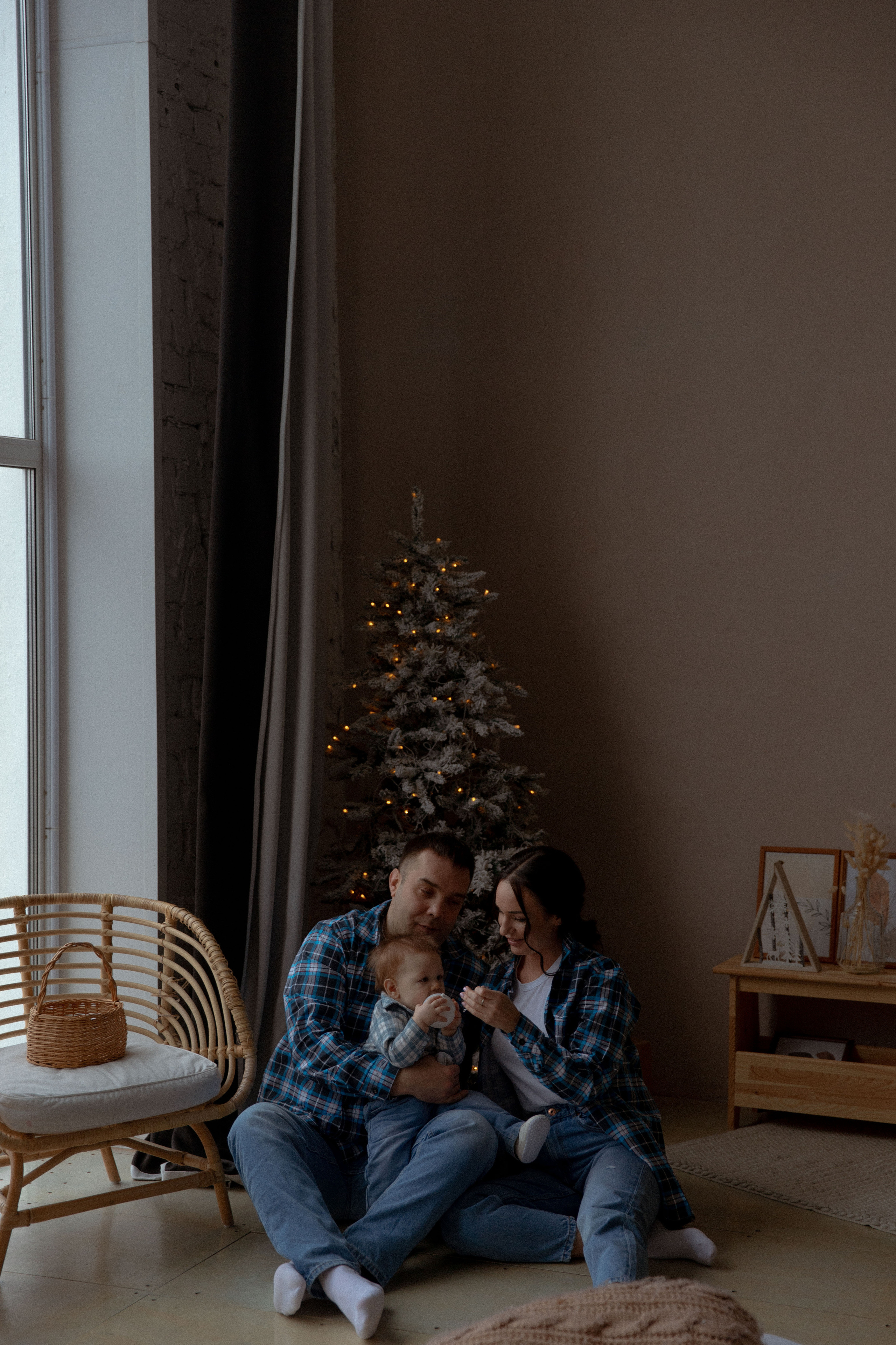 Новый год в студии. Свадебный и семейный фотограф Ксения Маллер