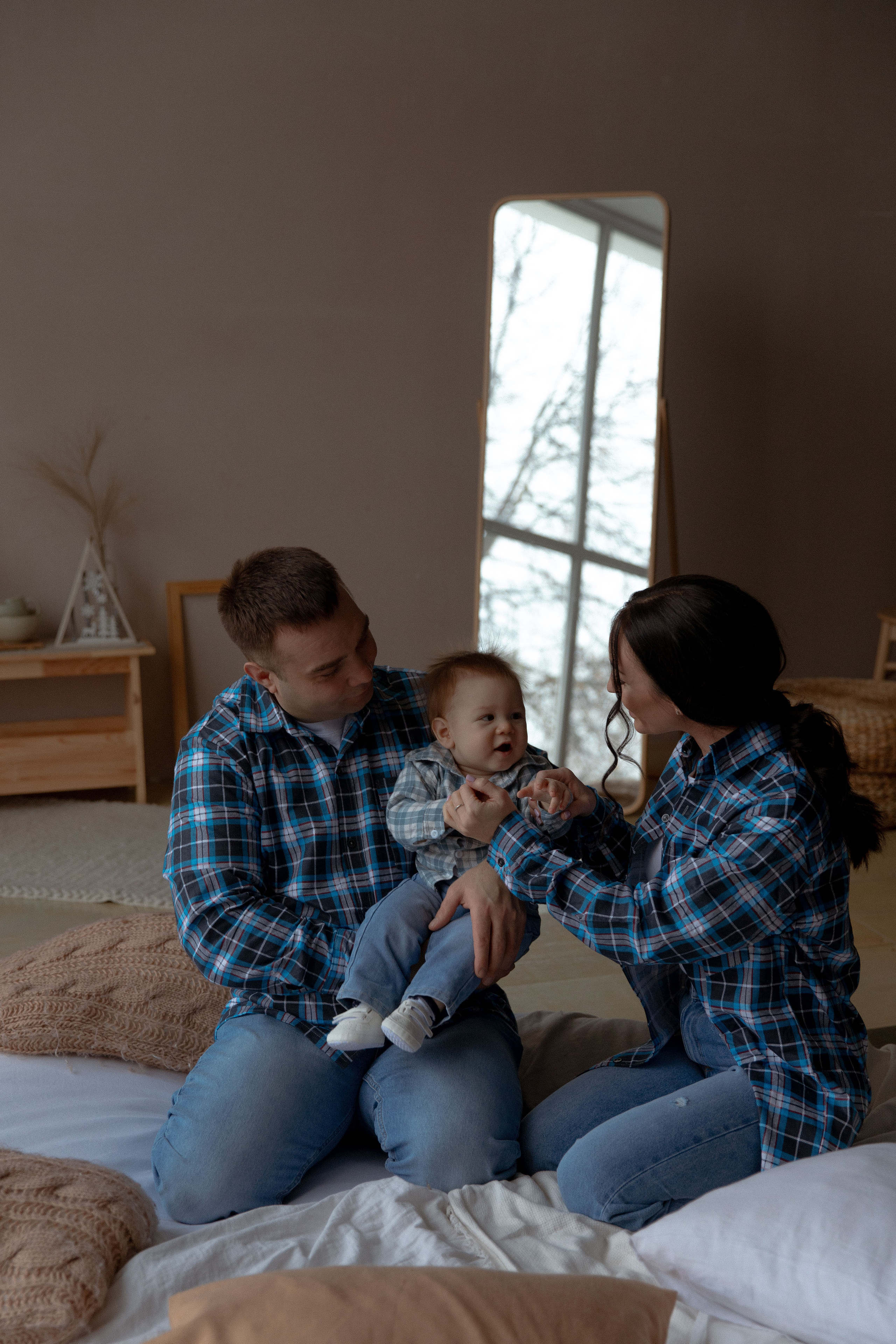 Новый год в студии. Свадебный и семейный фотограф Ксения Маллер