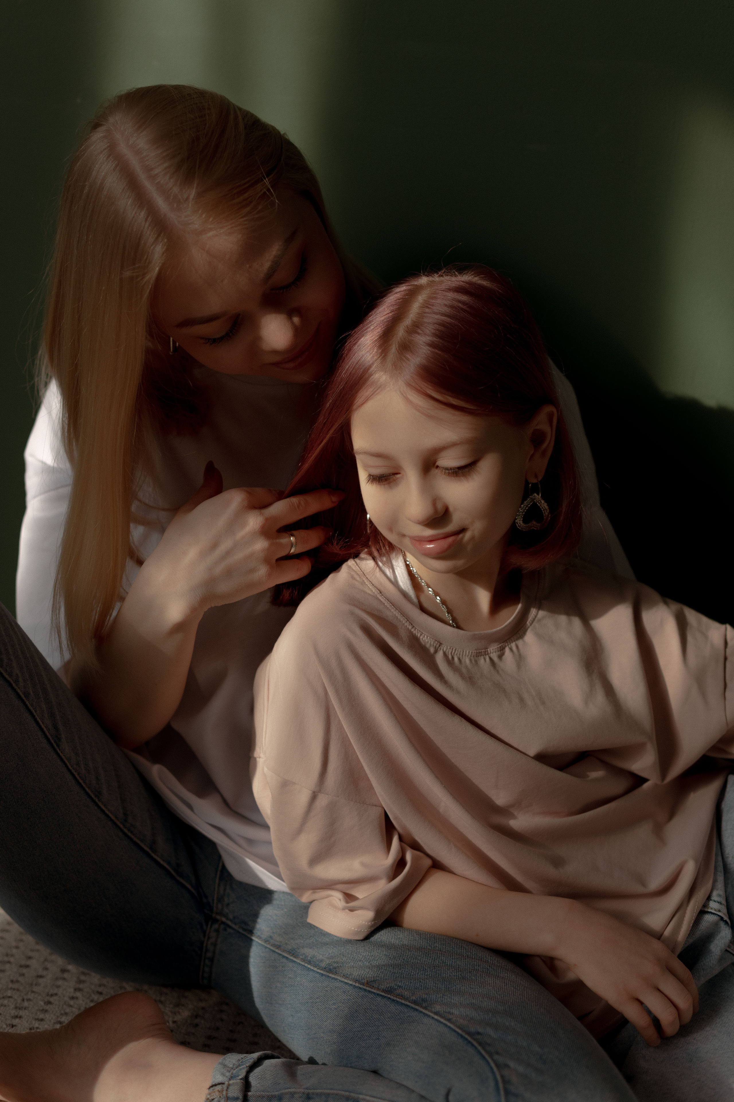 Мама и дочка. Свадебный и семейный фотограф Ксения Маллер