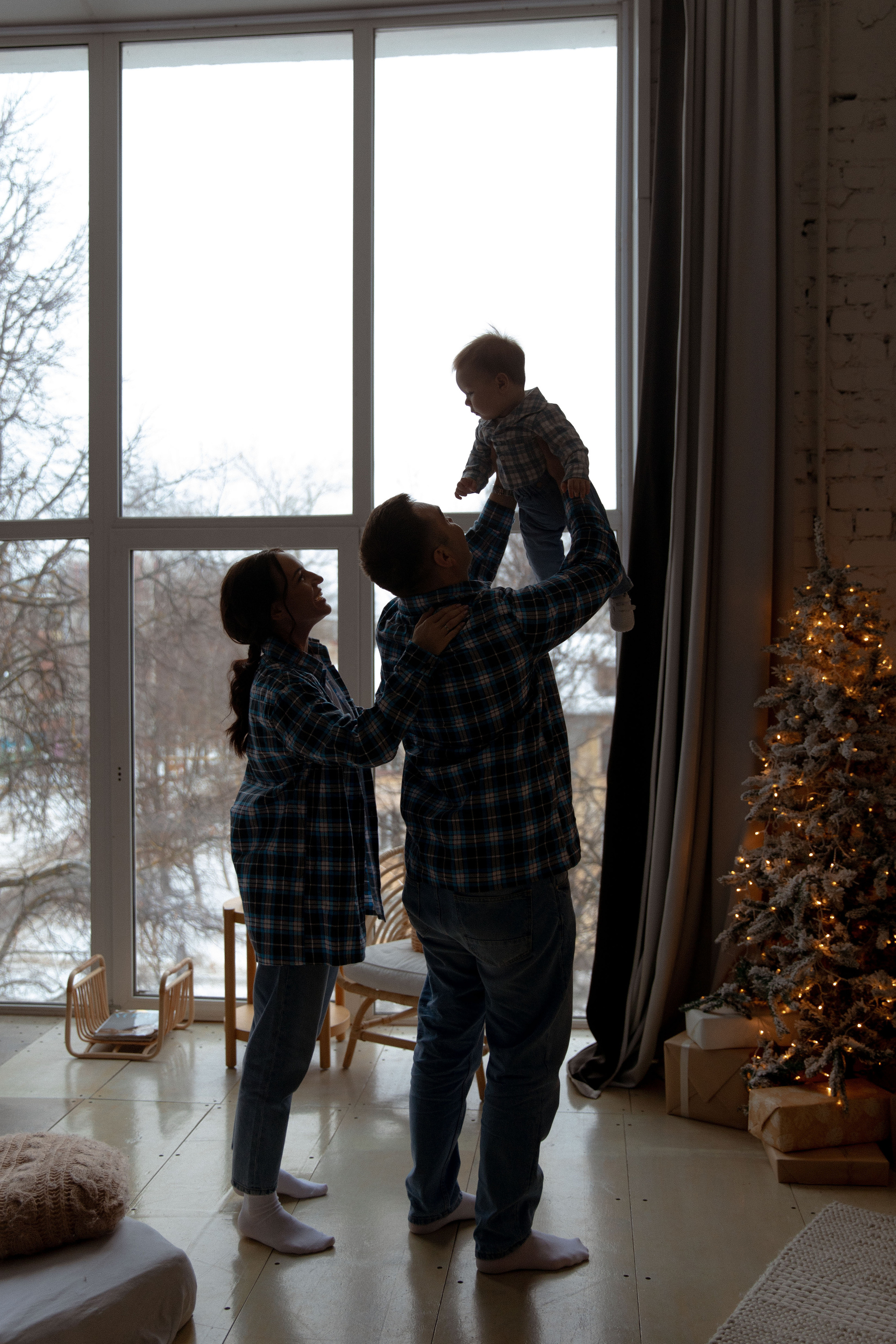 Новый год в студии. Свадебный и семейный фотограф Ксения Маллер