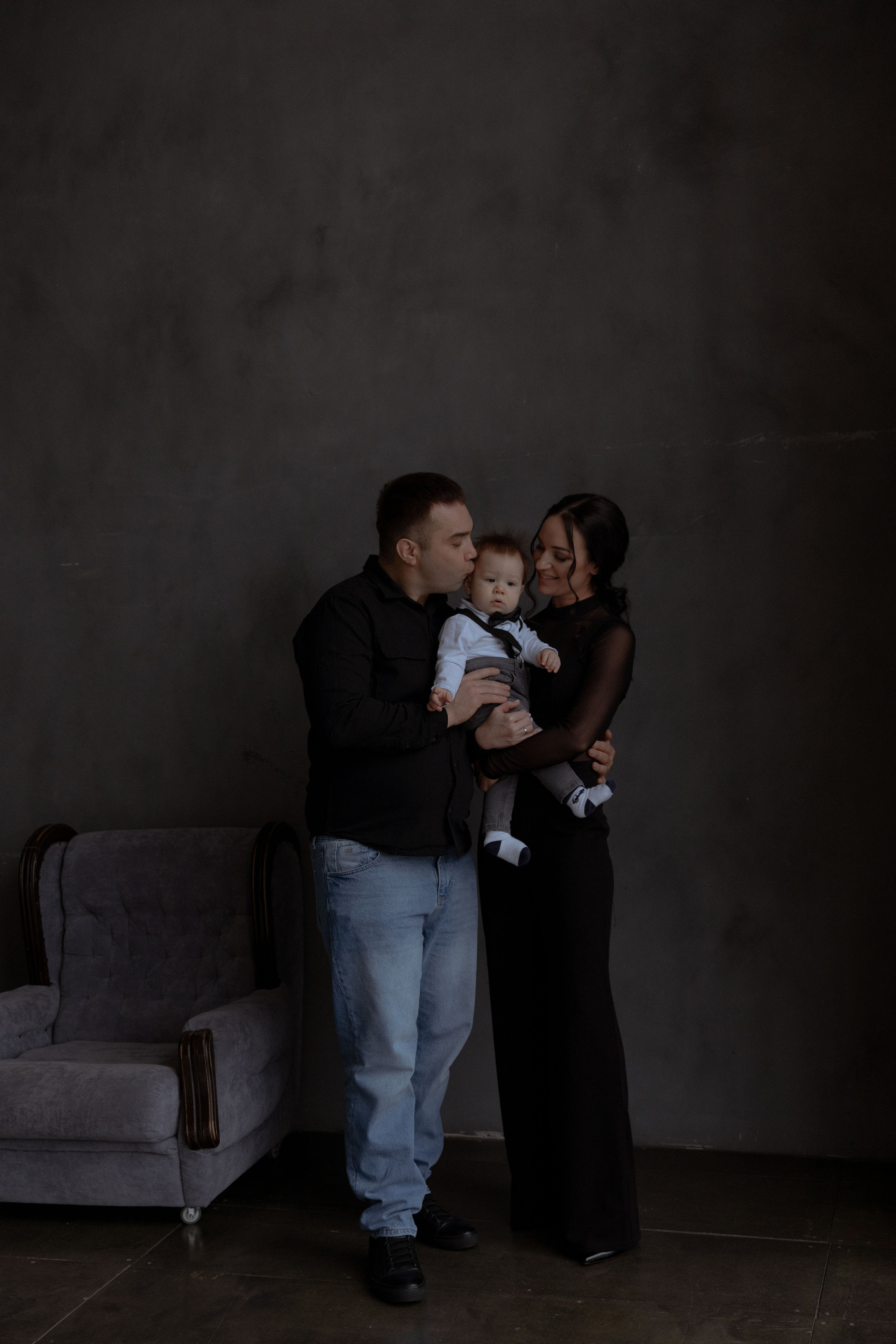 Новый год в студии. Свадебный и семейный фотограф Ксения Маллер