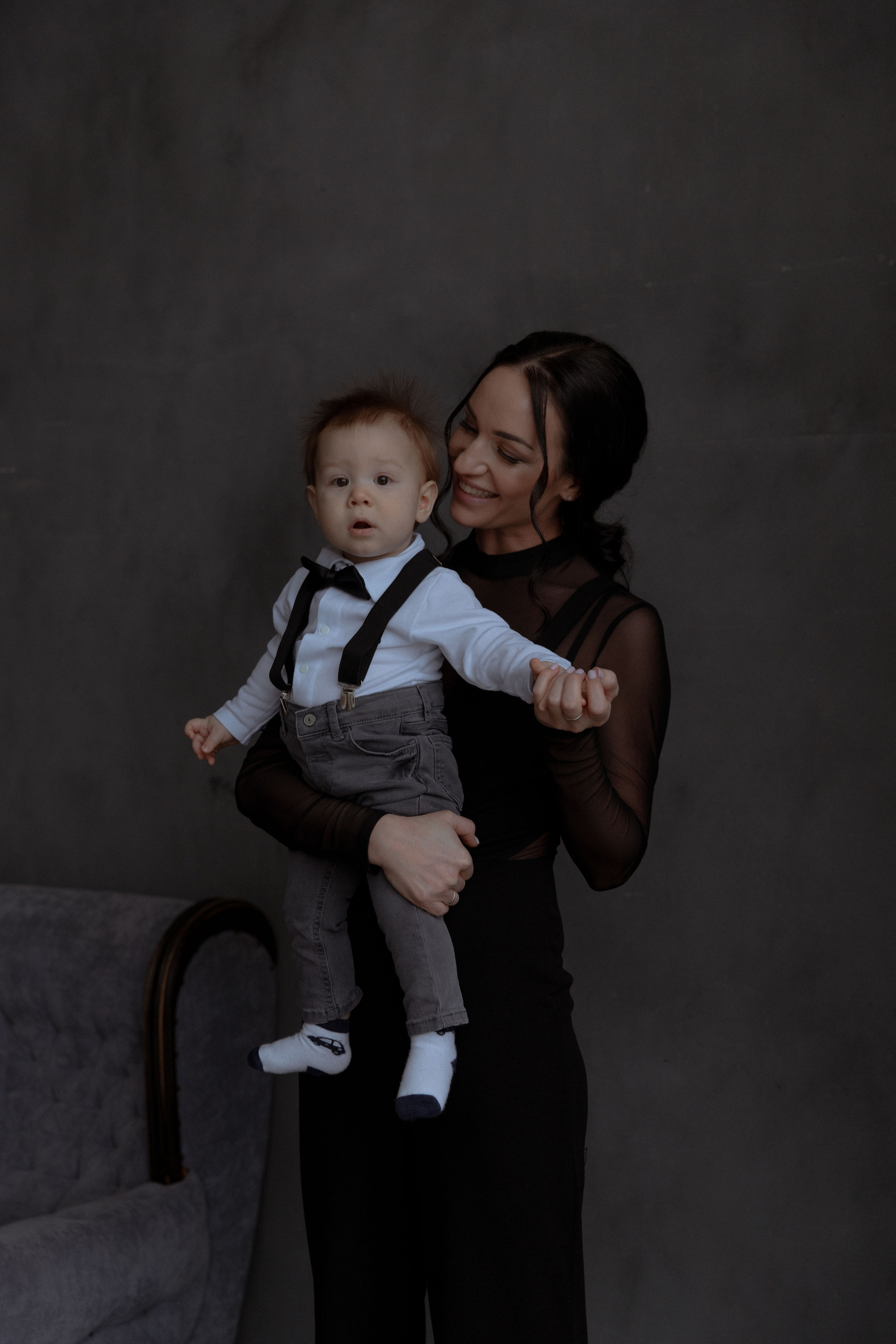 Новый год в студии. Свадебный и семейный фотограф Ксения Маллер