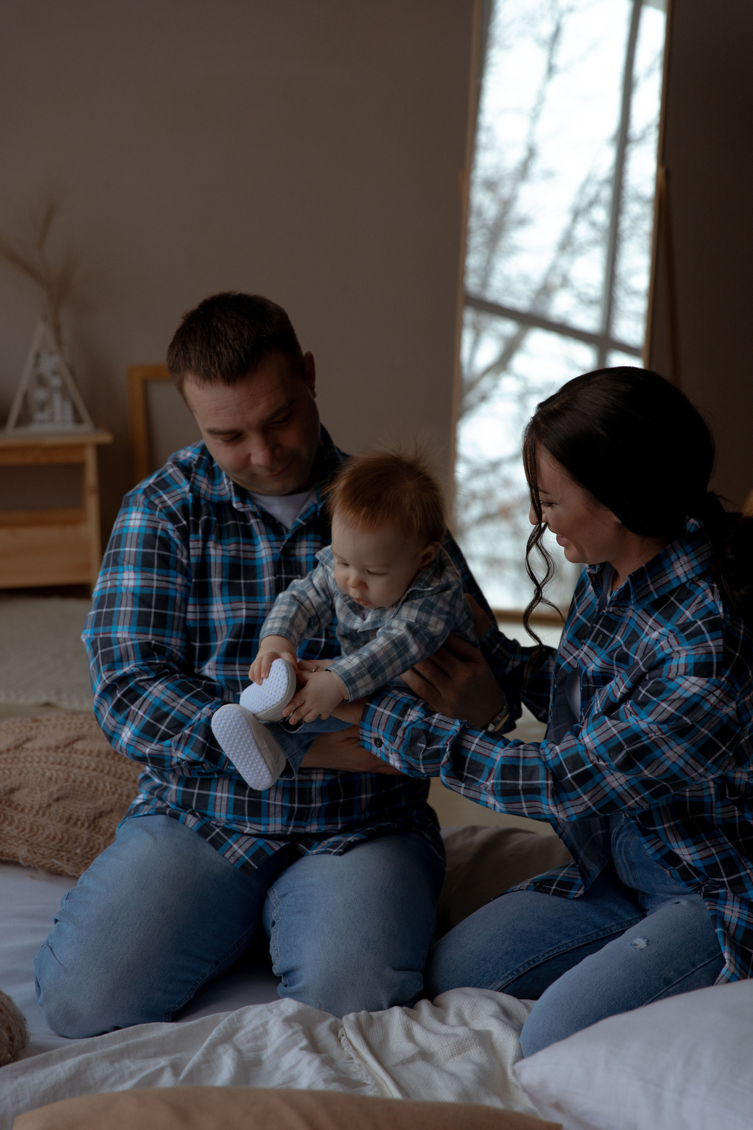 Новый год в студии. Свадебный и семейный фотограф Ксения Маллер