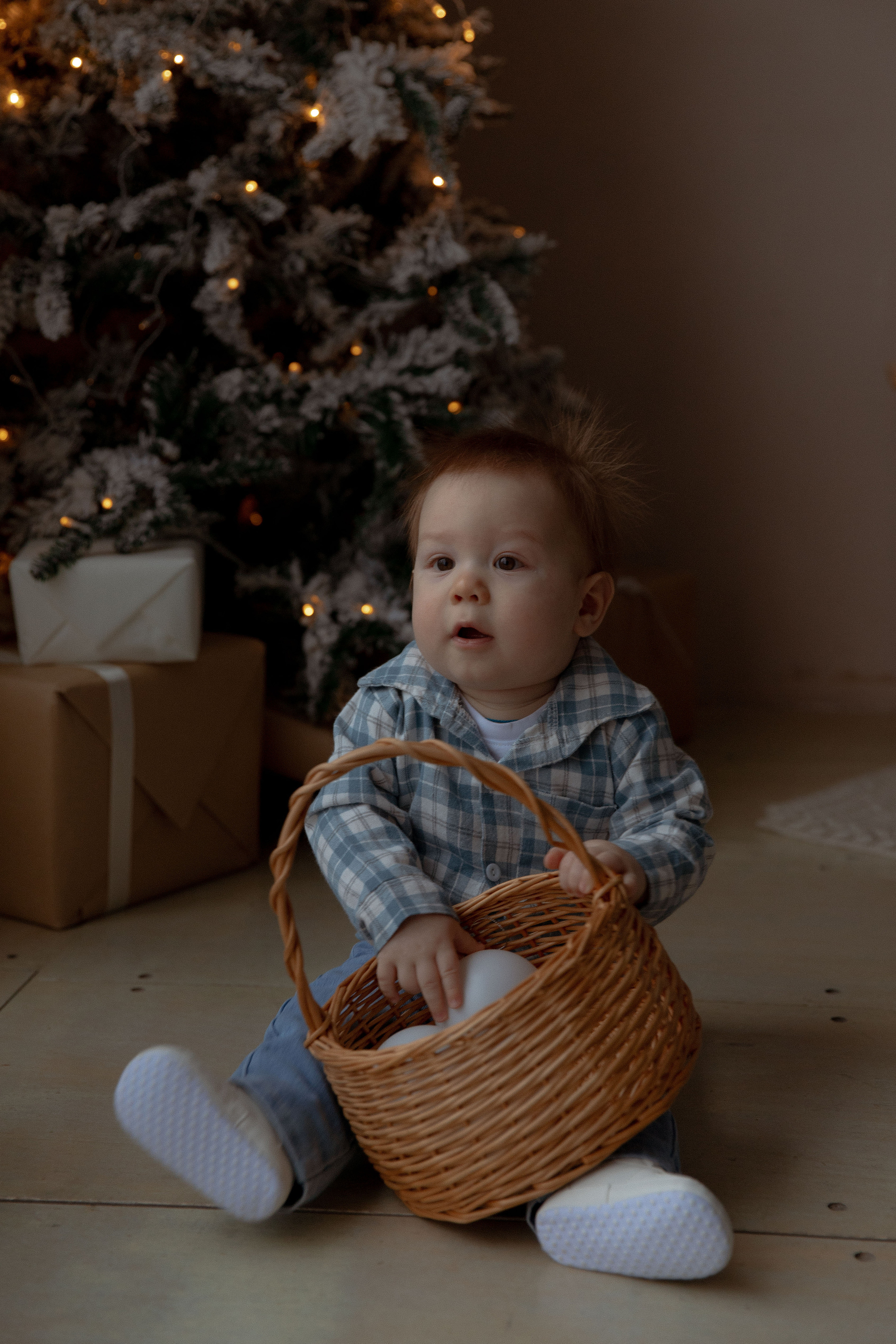 Новый год в студии. Свадебный и семейный фотограф Ксения Маллер