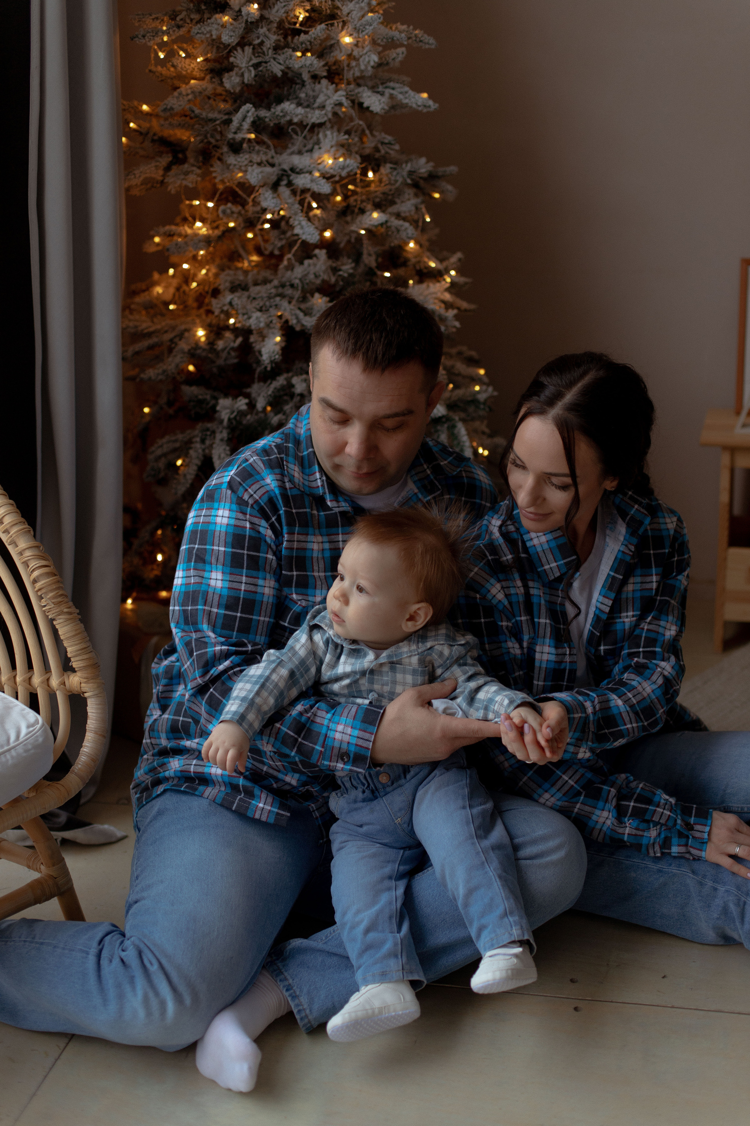Новый год в студии. Свадебный и семейный фотограф Ксения Маллер