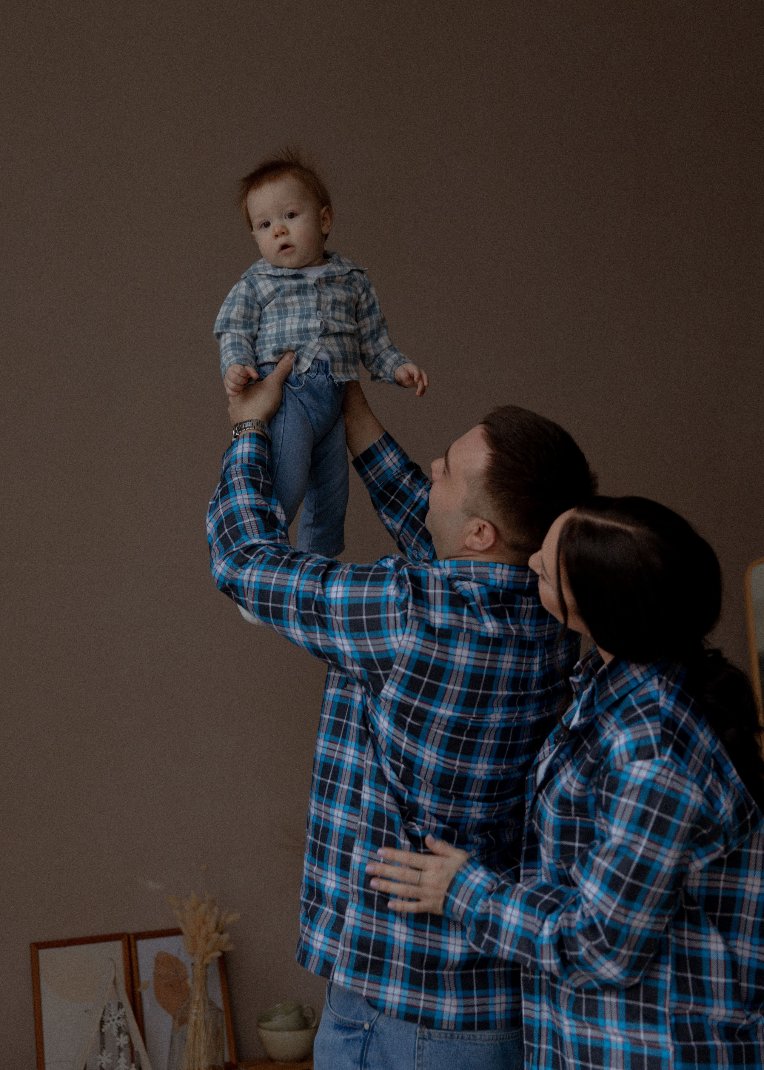 Новый год в студии. Свадебный и семейный фотограф Ксения Маллер