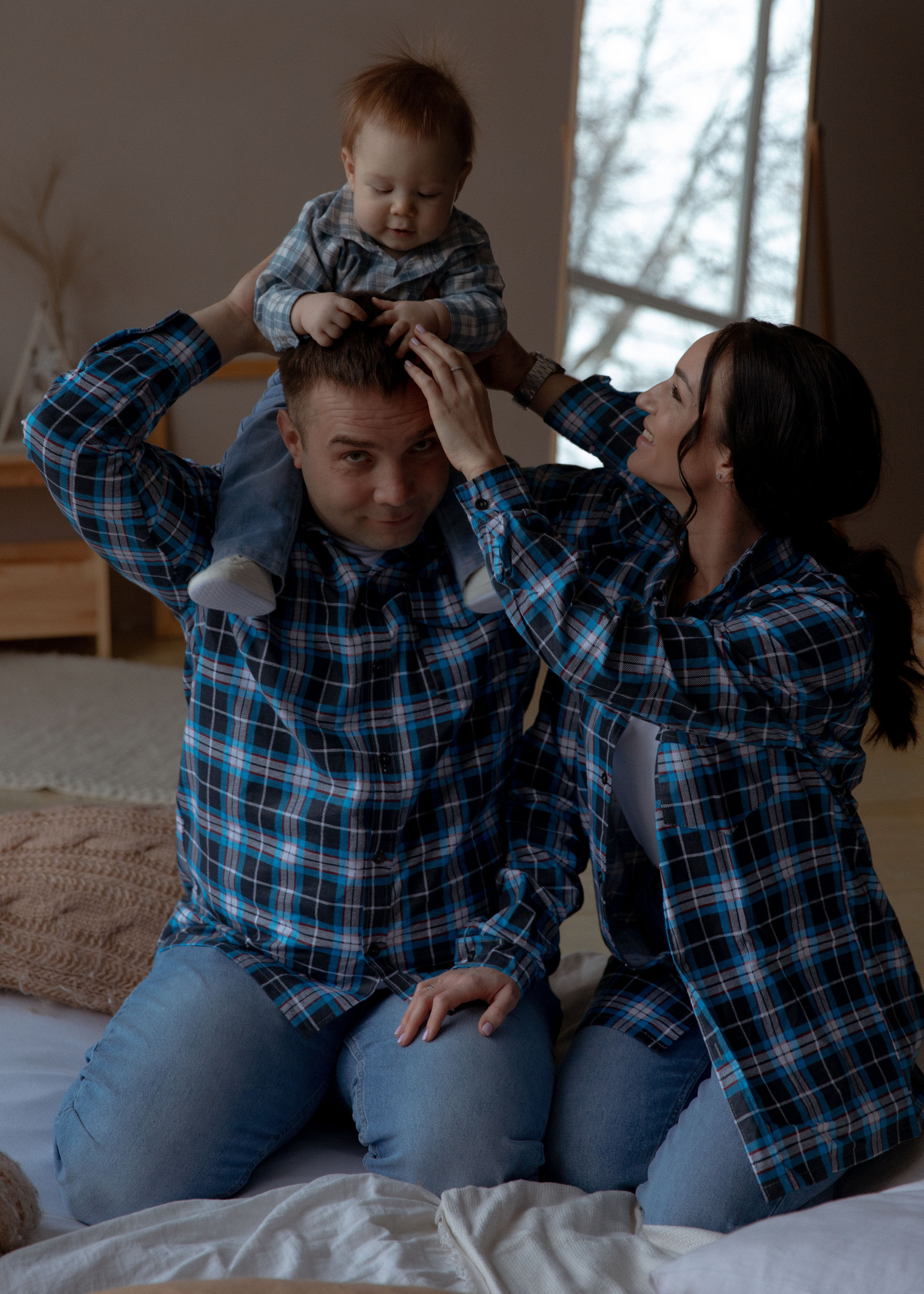 Новый год в студии. Свадебный и семейный фотограф Ксения Маллер