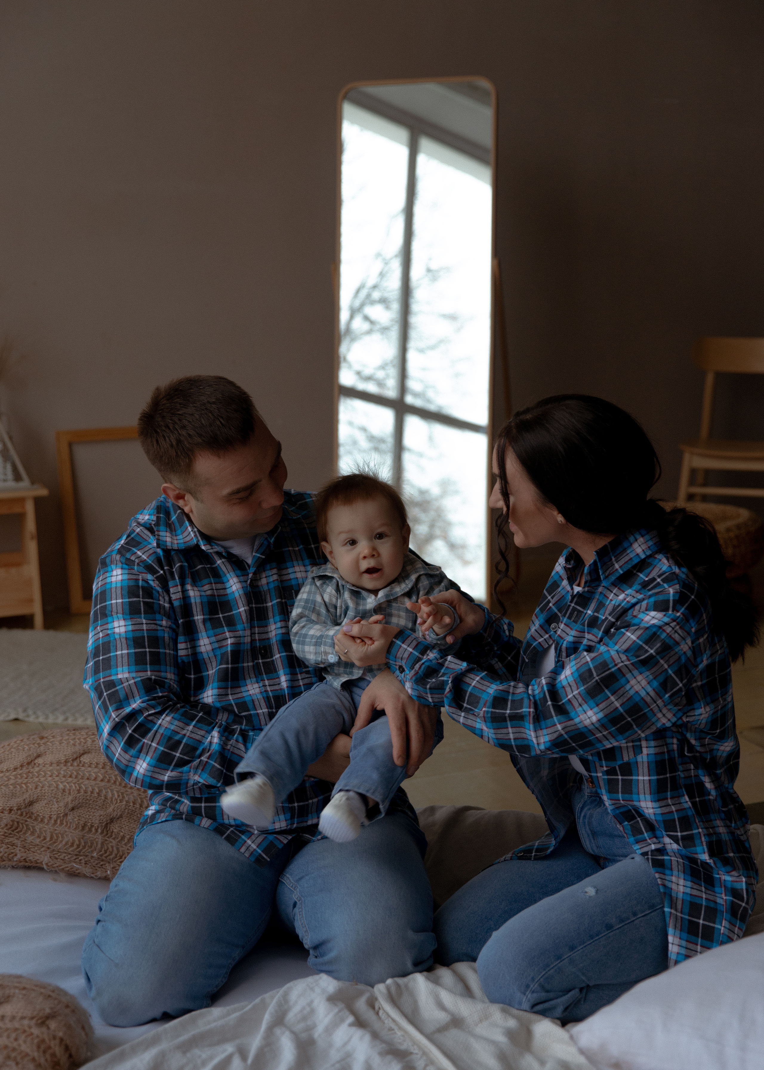 Новый год в студии. Свадебный и семейный фотограф Ксения Маллер
