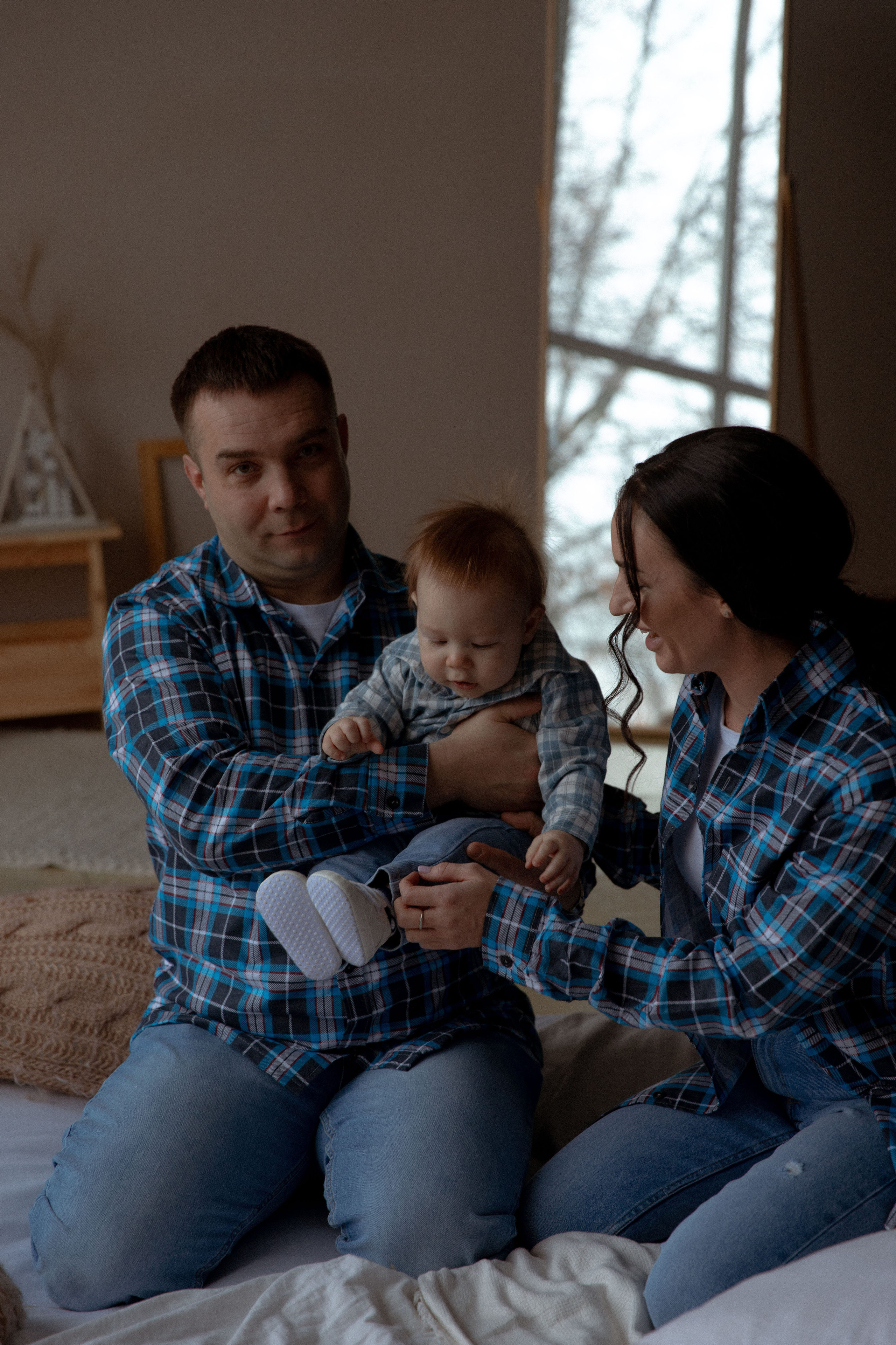 Новый год в студии. Свадебный и семейный фотограф Ксения Маллер