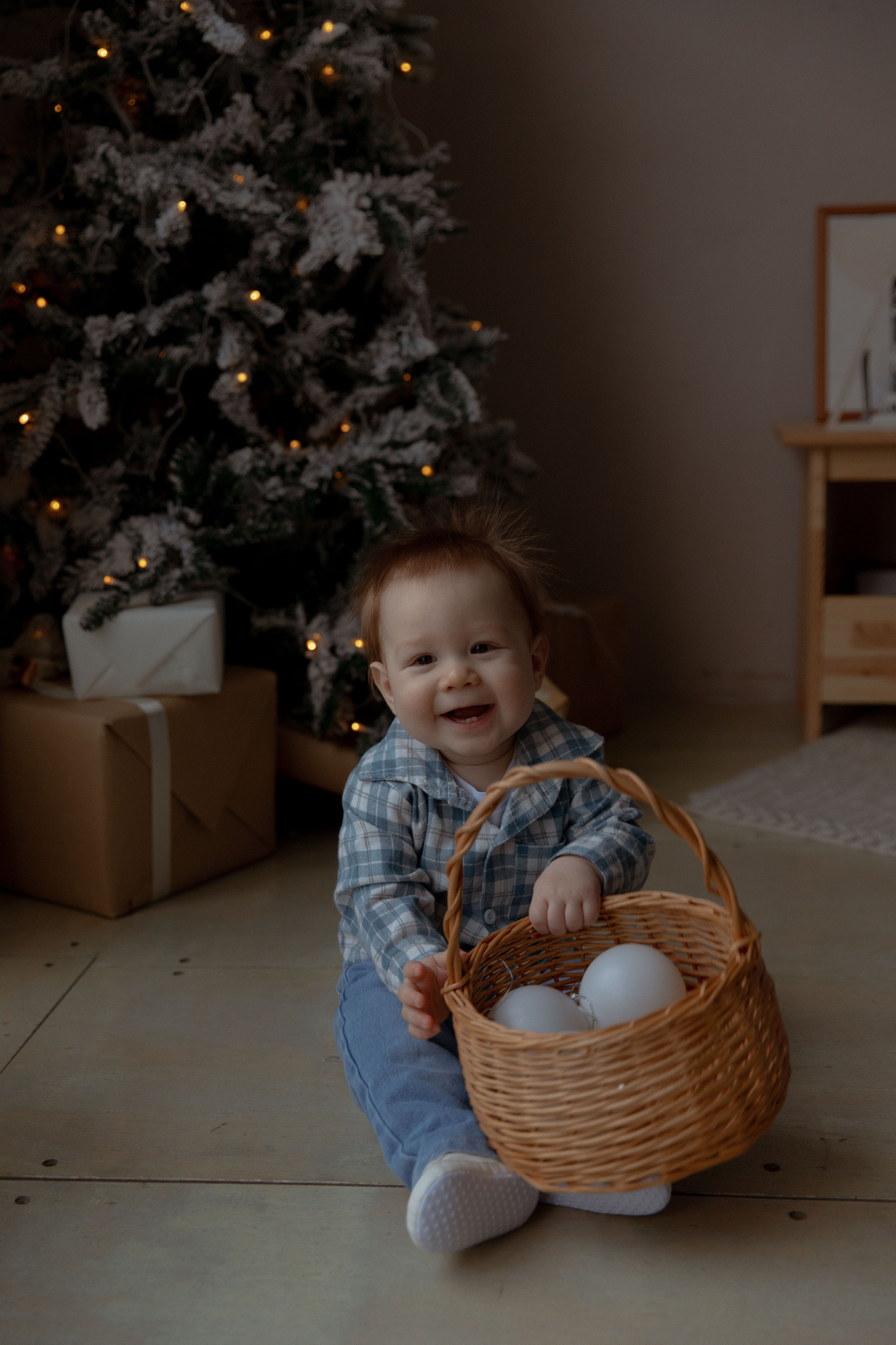 Новый год в студии. Свадебный и семейный фотограф Ксения Маллер