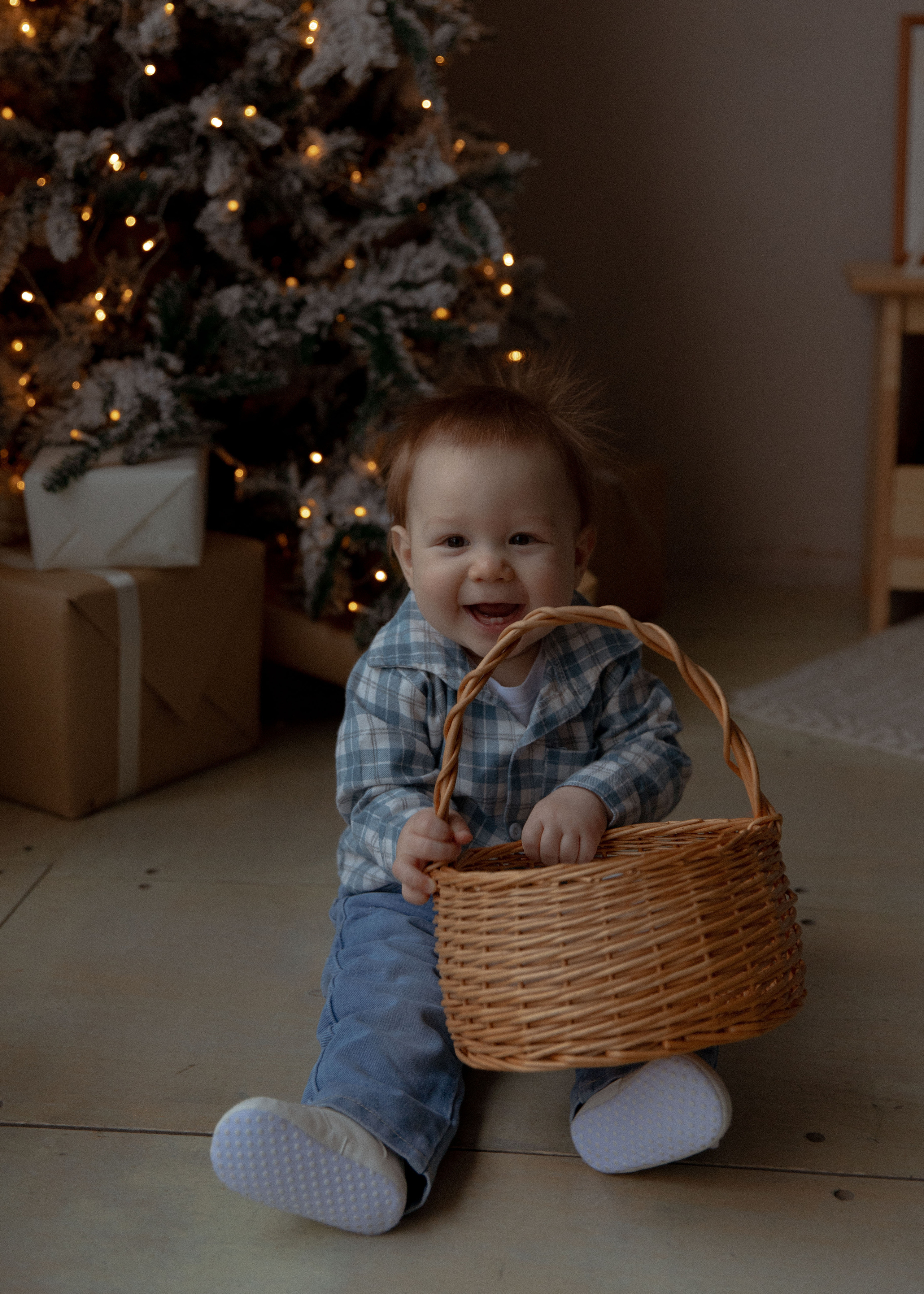 Новый год в студии. Свадебный и семейный фотограф Ксения Маллер