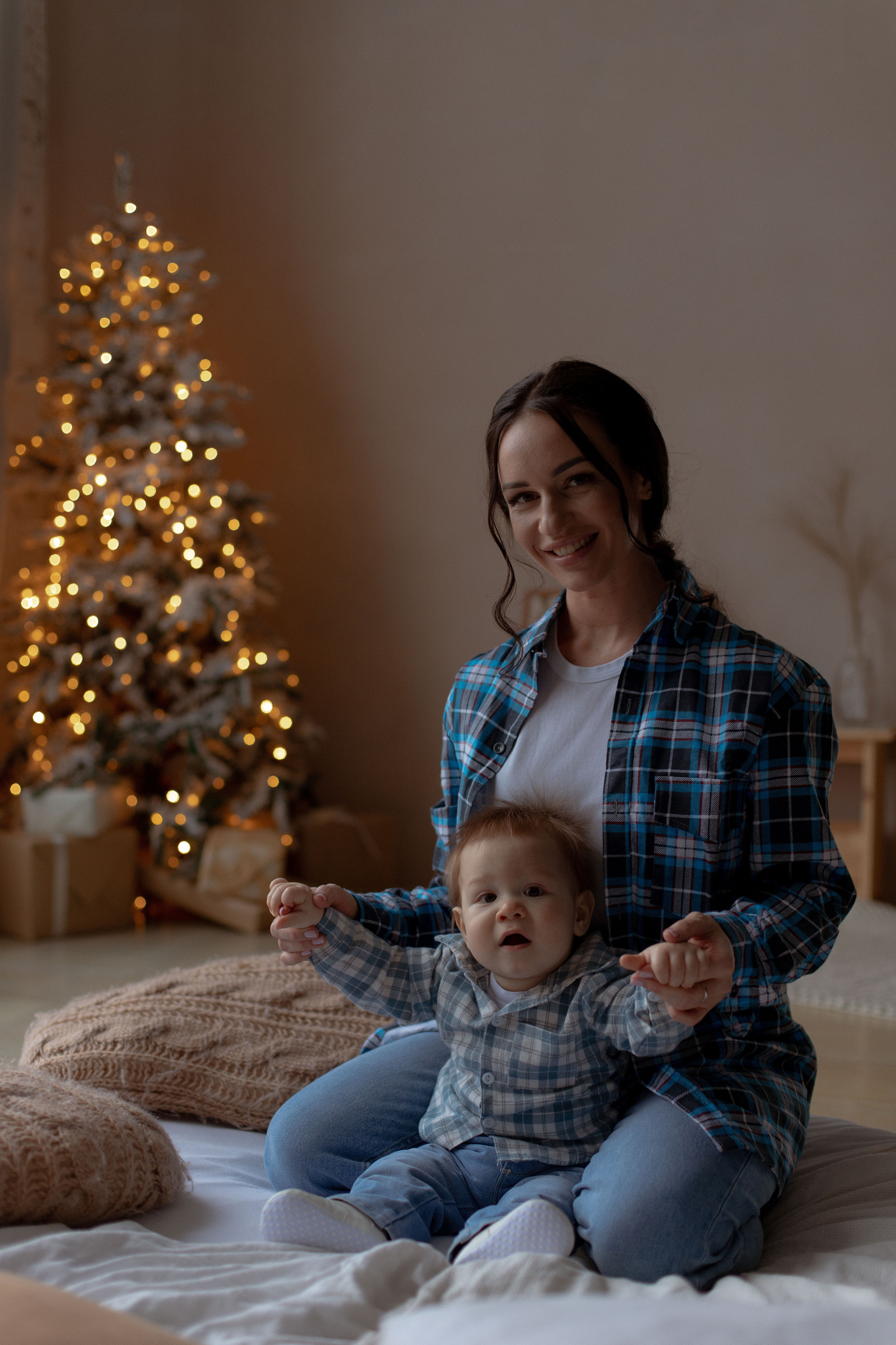 Новый год в студии. Свадебный и семейный фотограф Ксения Маллер