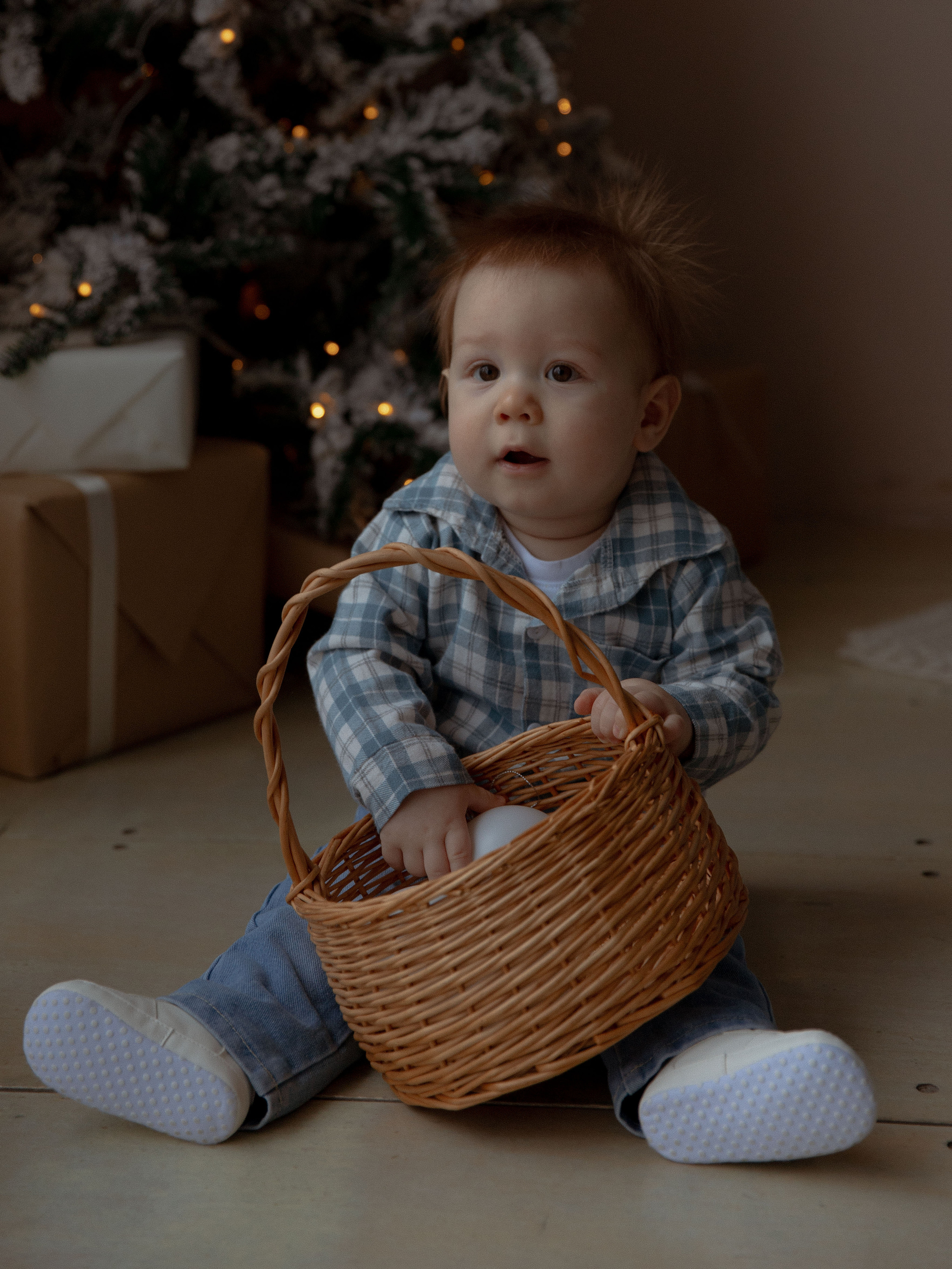 Новый год в студии. Свадебный и семейный фотограф Ксения Маллер