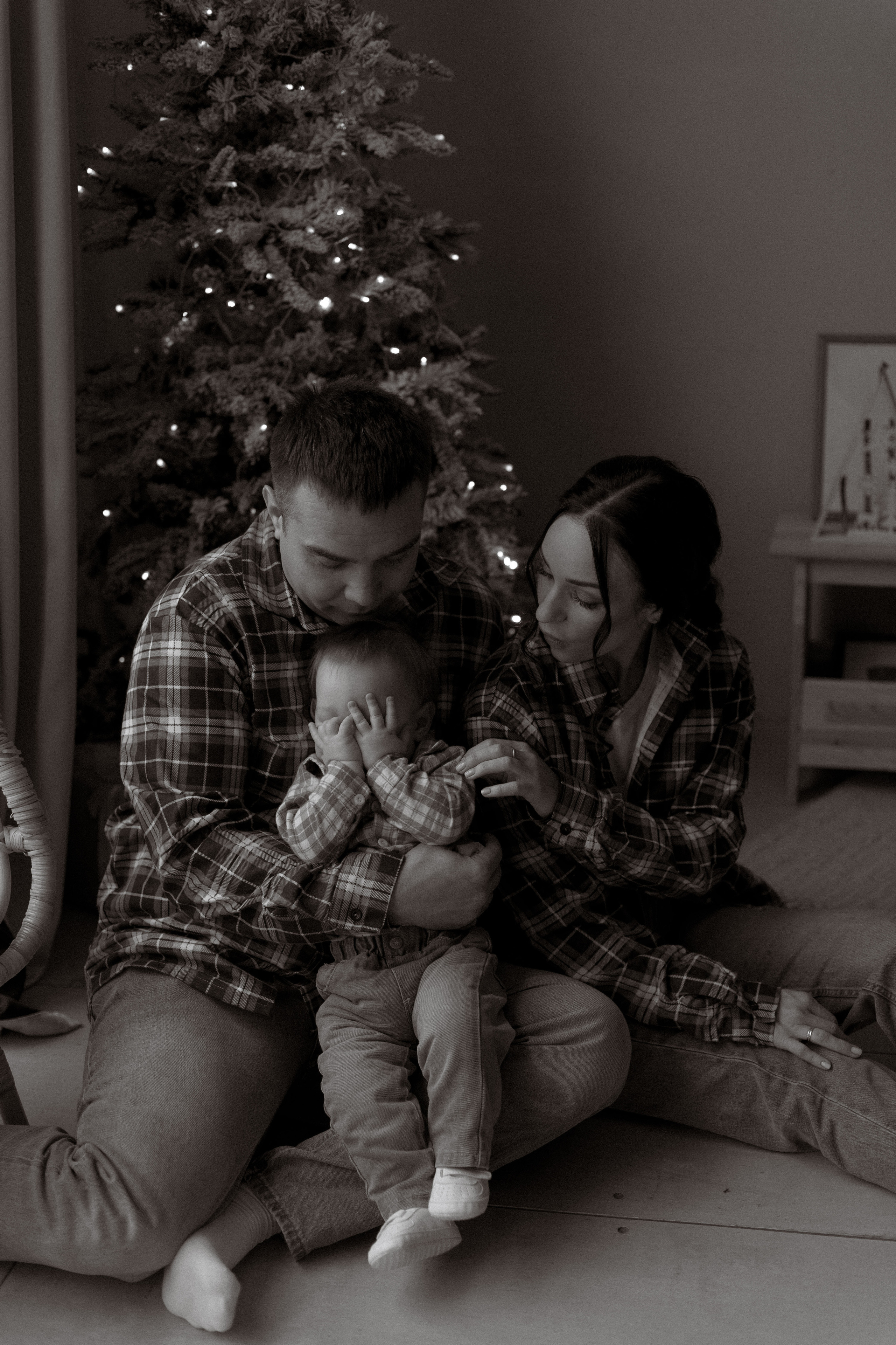 Новый год в студии. Свадебный и семейный фотограф Ксения Маллер