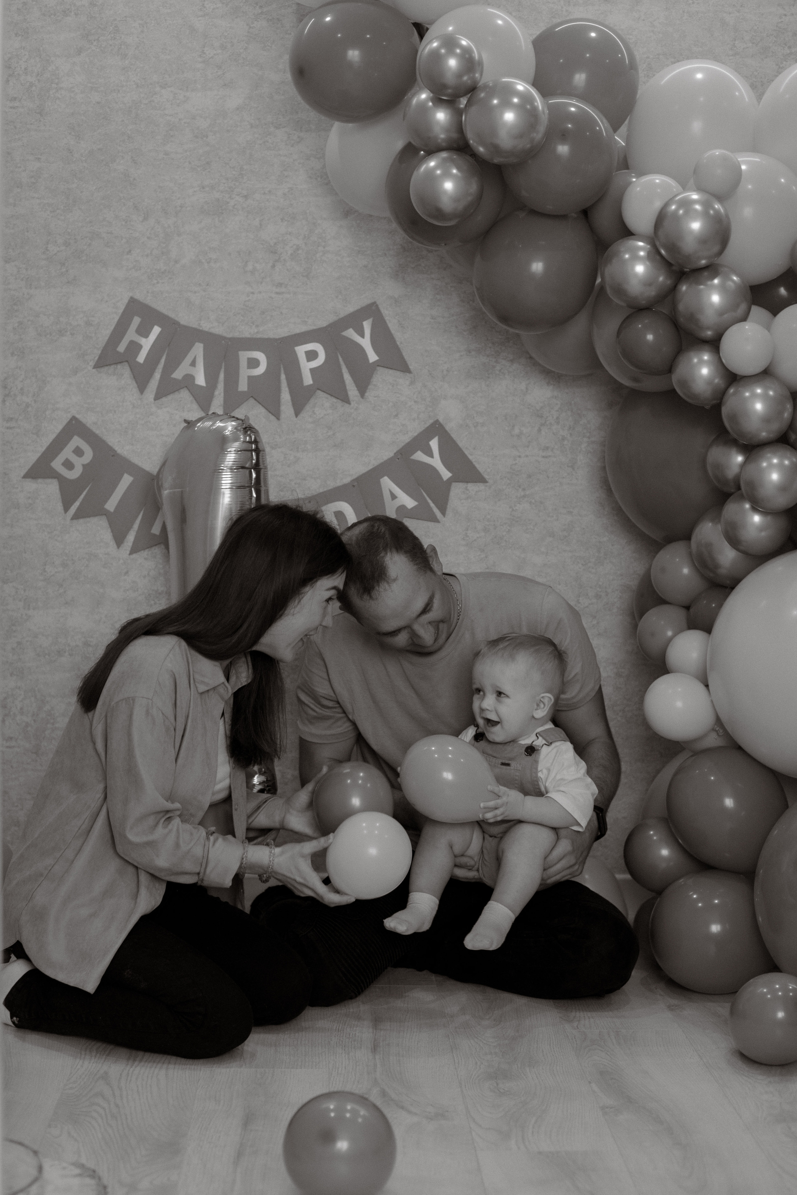 Годовасие Артема дома. Свадебный и семейный фотограф Ксения Маллер