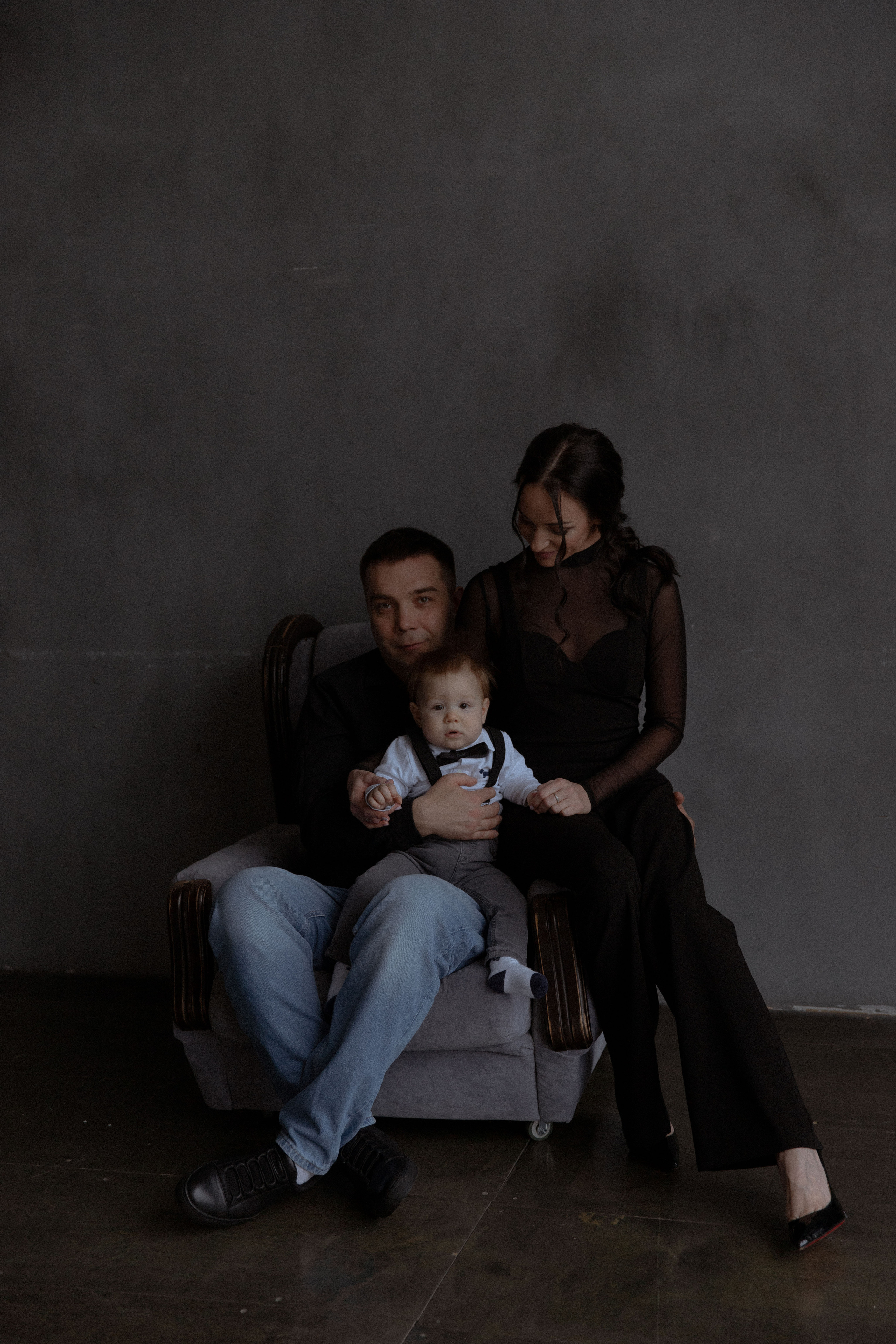 Новый год в студии. Свадебный и семейный фотограф Ксения Маллер