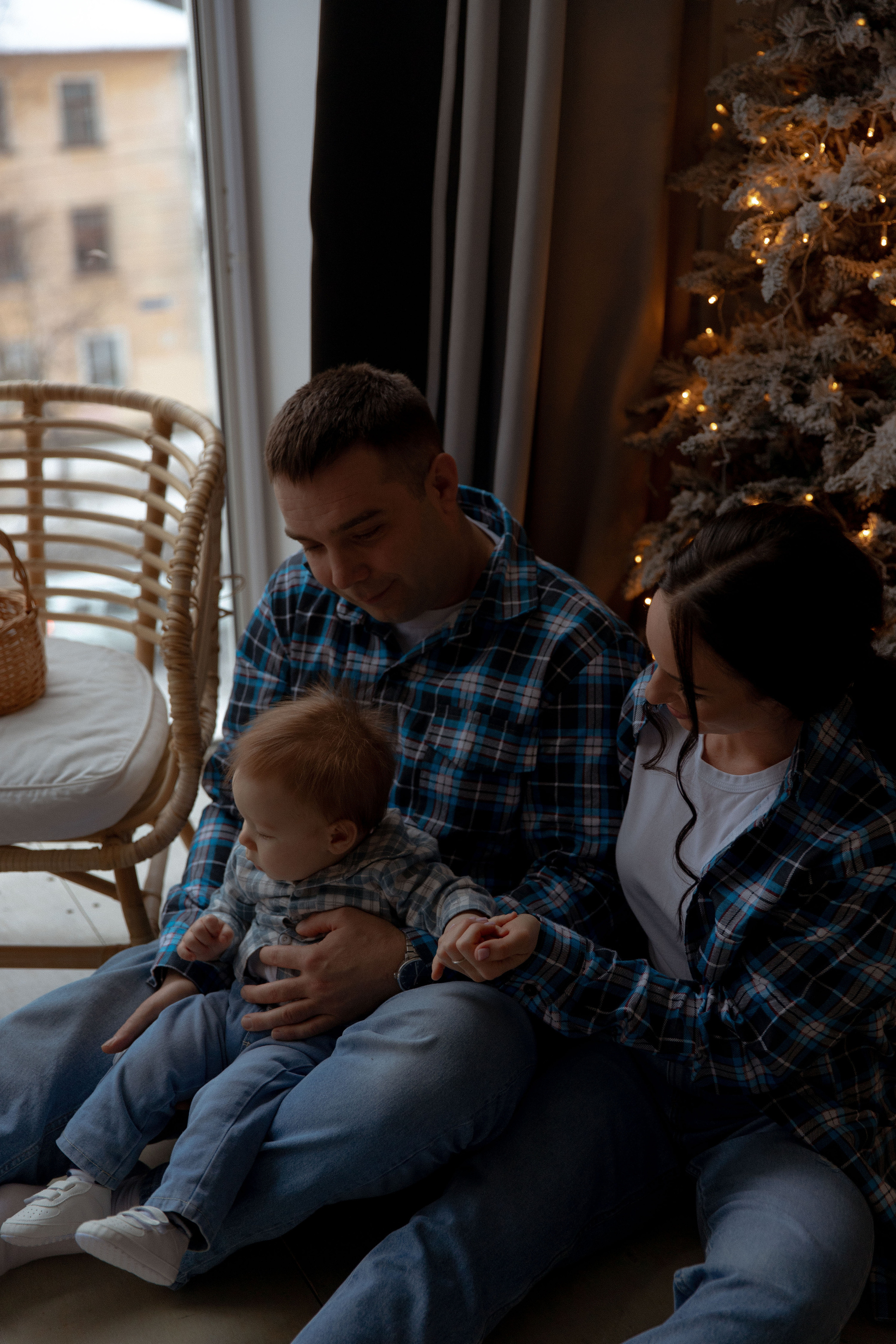 Новый год в студии. Свадебный и семейный фотограф Ксения Маллер