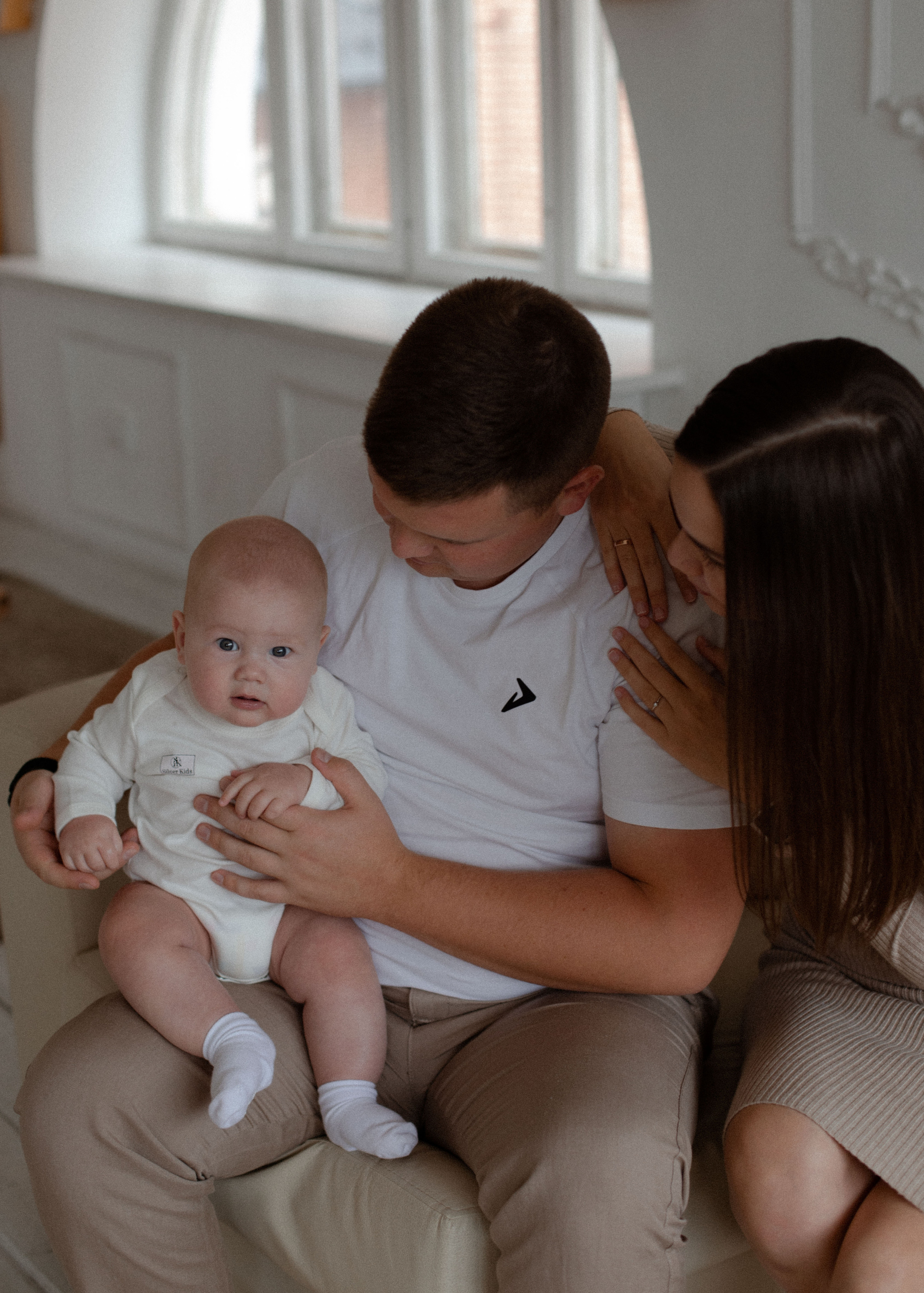 Маленький Илья и его родители. Свадебный и семейный фотограф Ксения Маллер
