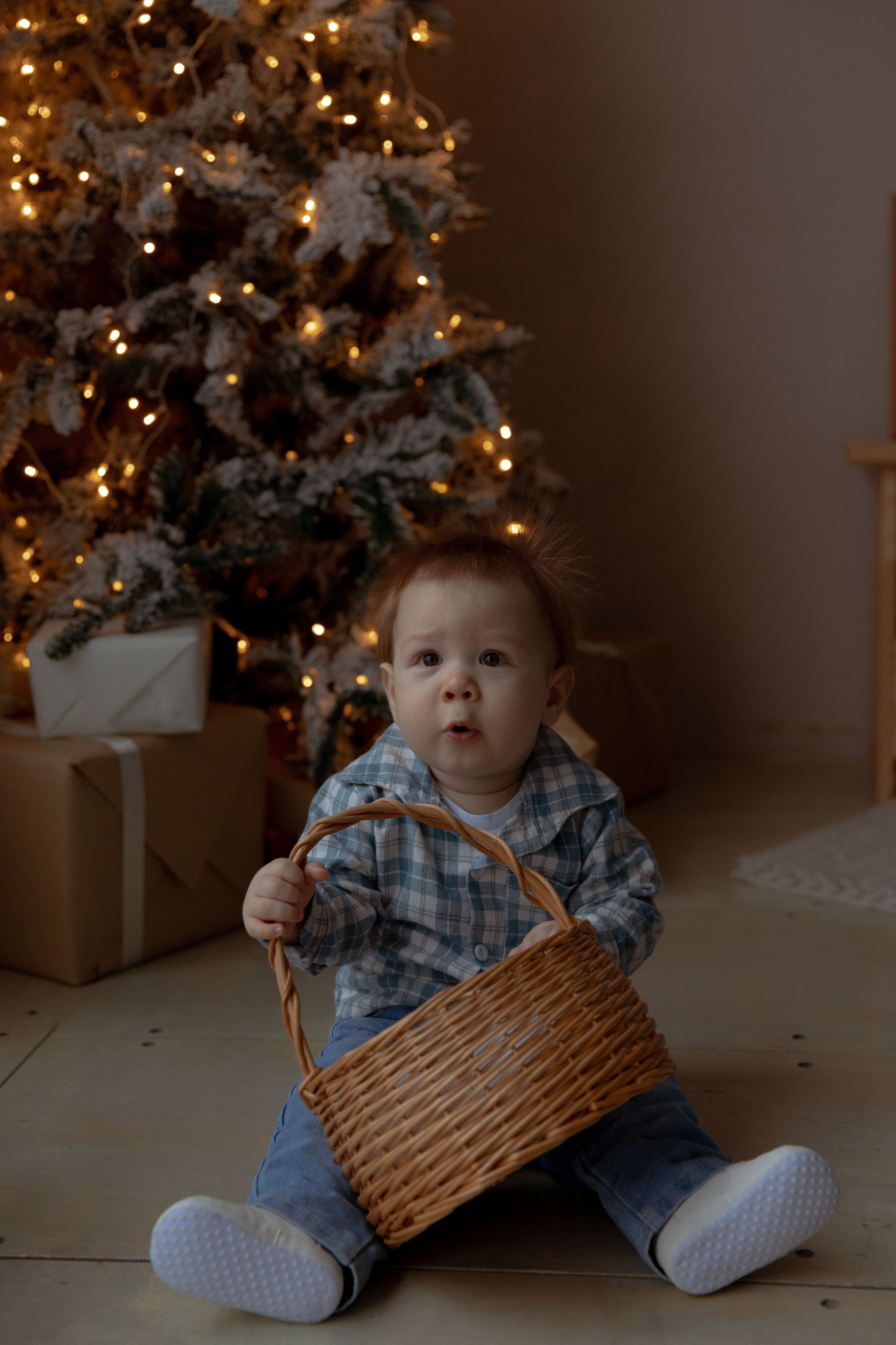Новый год в студии. Свадебный и семейный фотограф Ксения Маллер