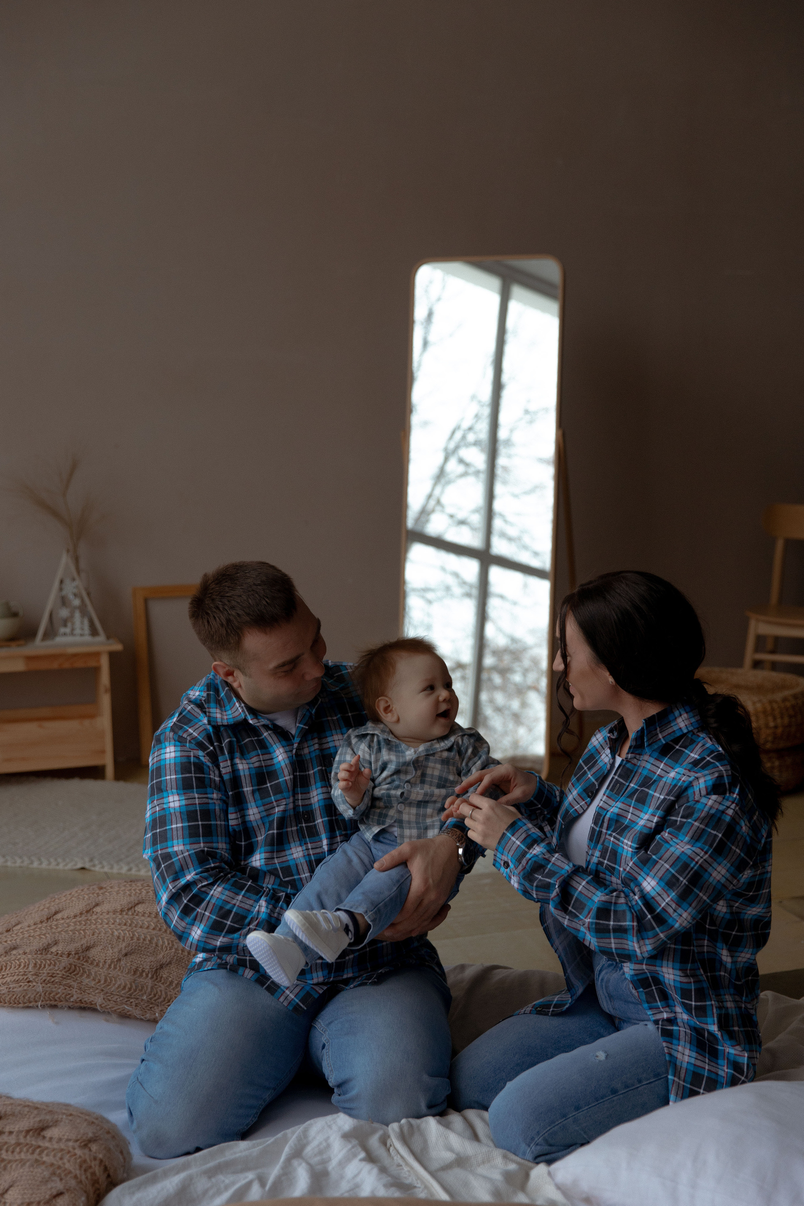 Новый год в студии. Свадебный и семейный фотограф Ксения Маллер