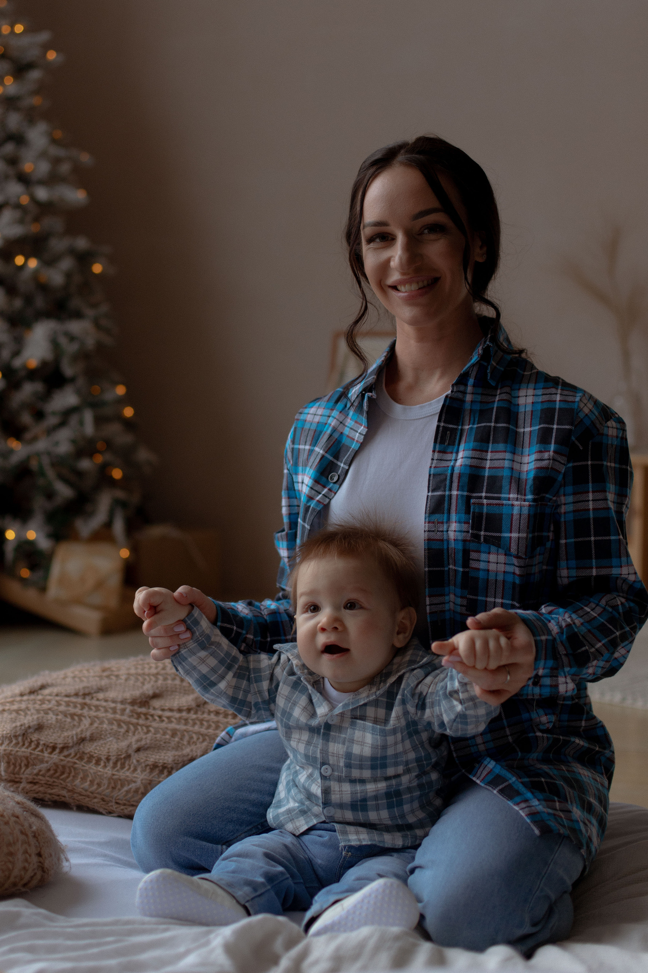 Новый год в студии. Свадебный и семейный фотограф Ксения Маллер