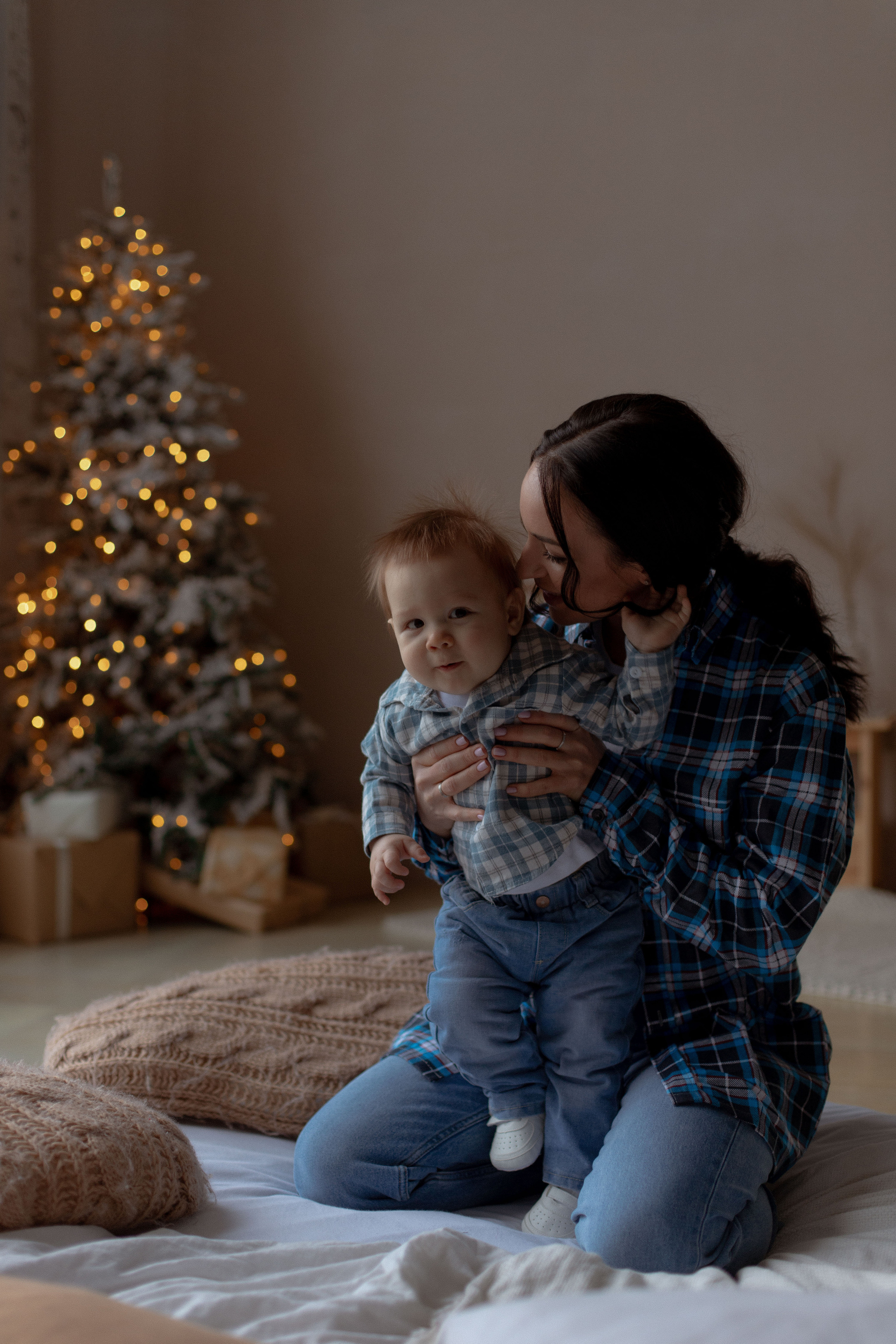 Новый год в студии. Свадебный и семейный фотограф Ксения Маллер