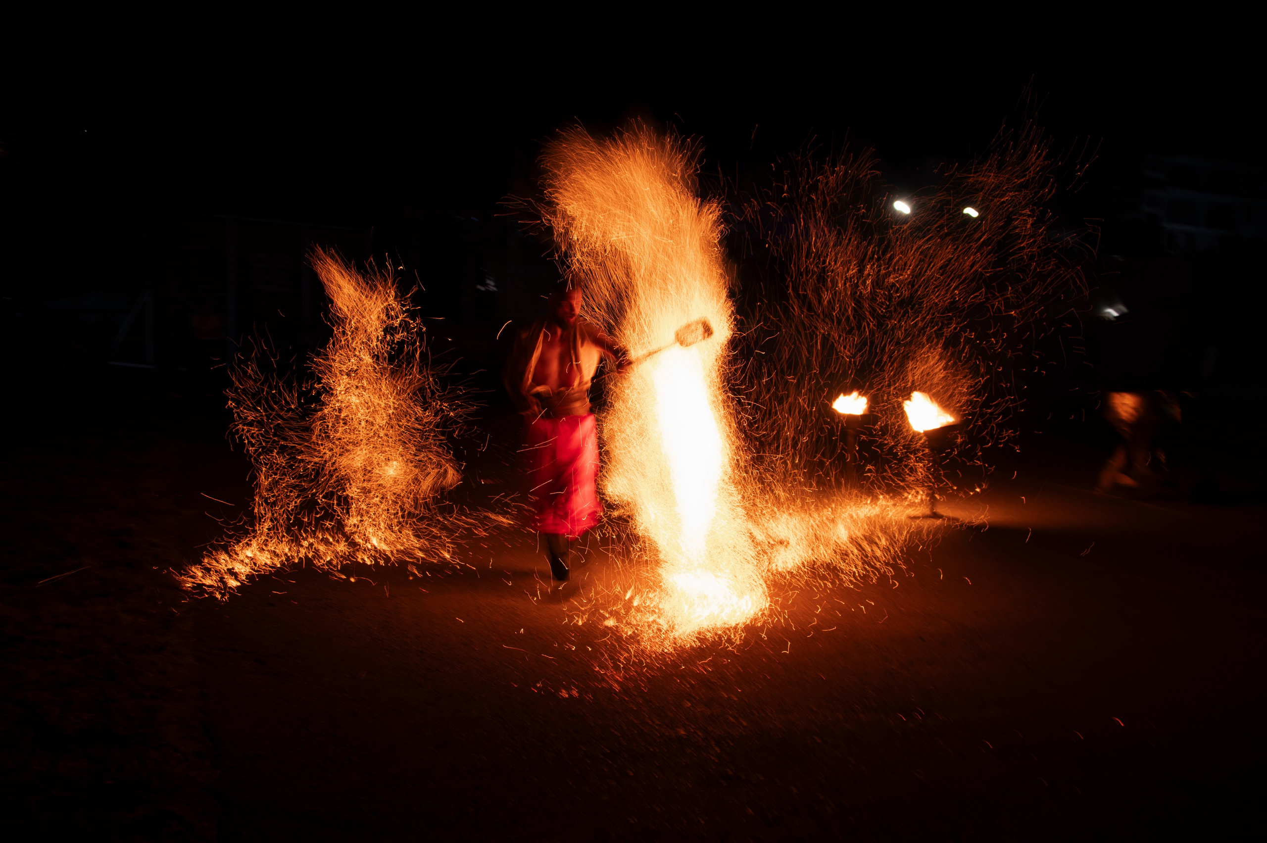 Файершоу. Фотограф Роман Адлер