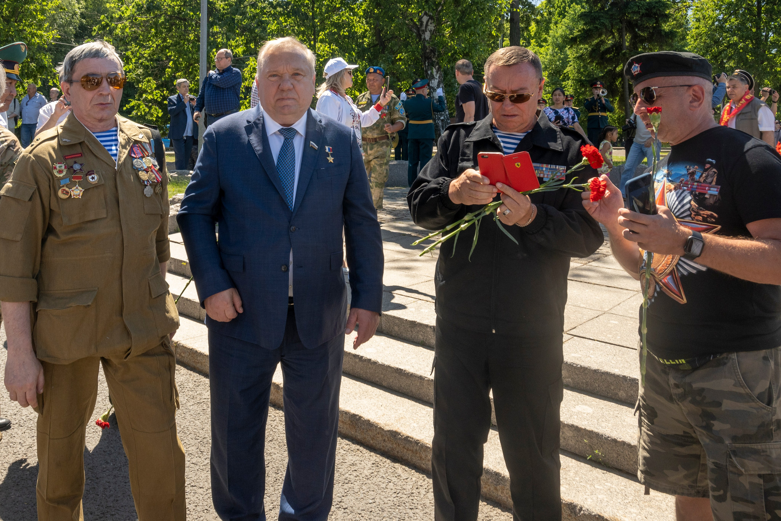 День ветеранов боевых действий 2022. Фотограф Роман Адлер